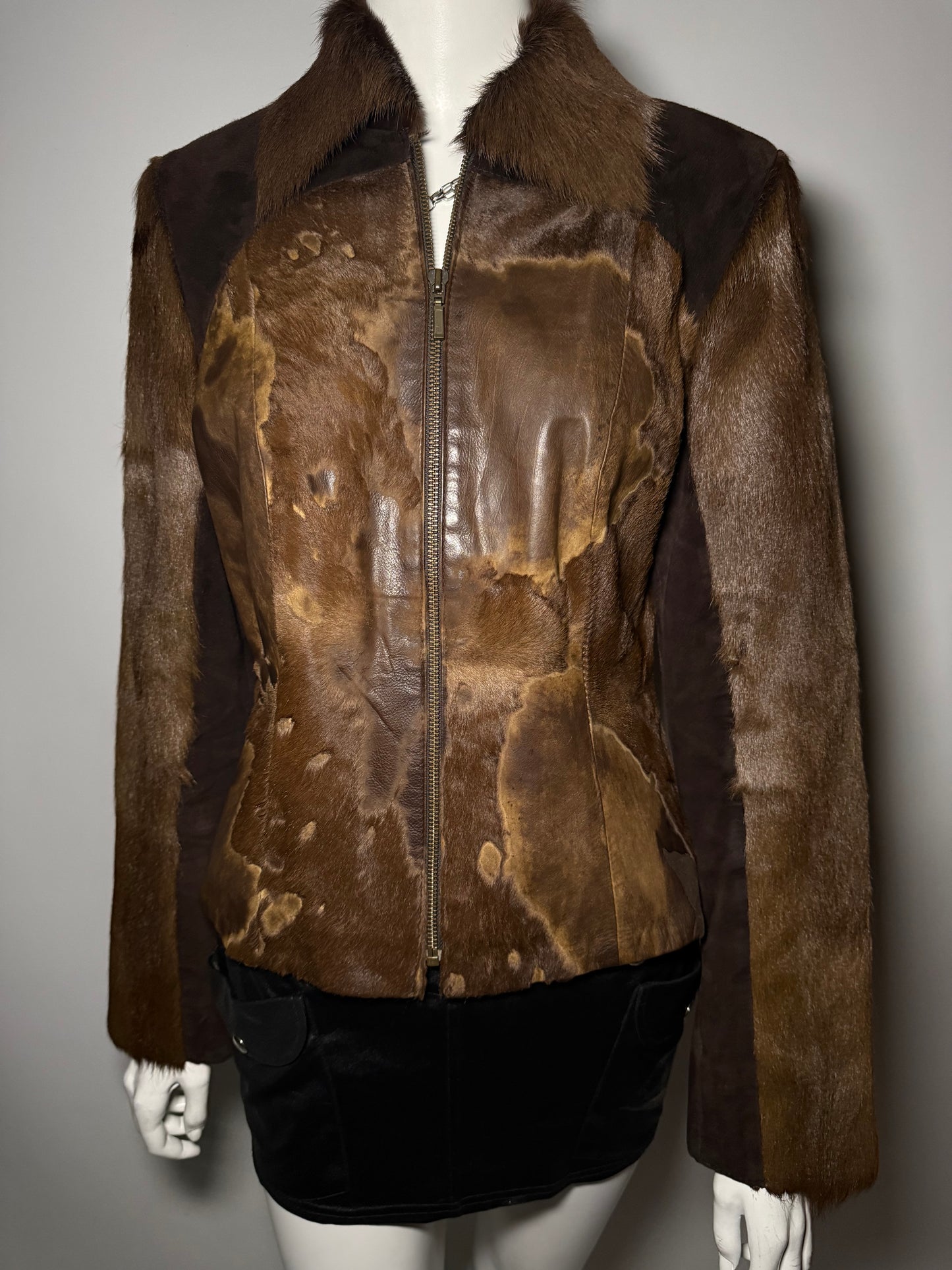 Vintage leather jacket Twinkling Global