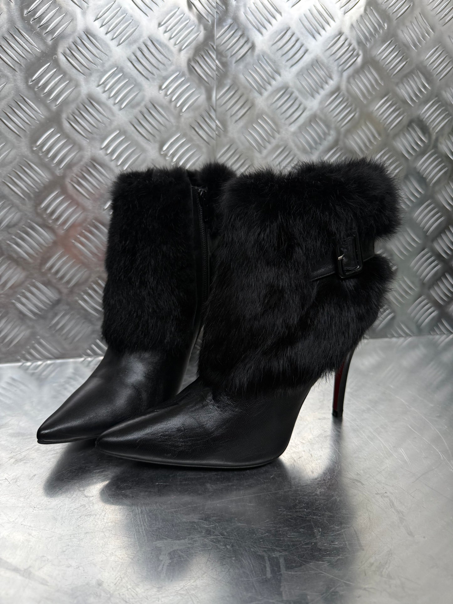 Vintage Buffalo leather boots Twinkling Global