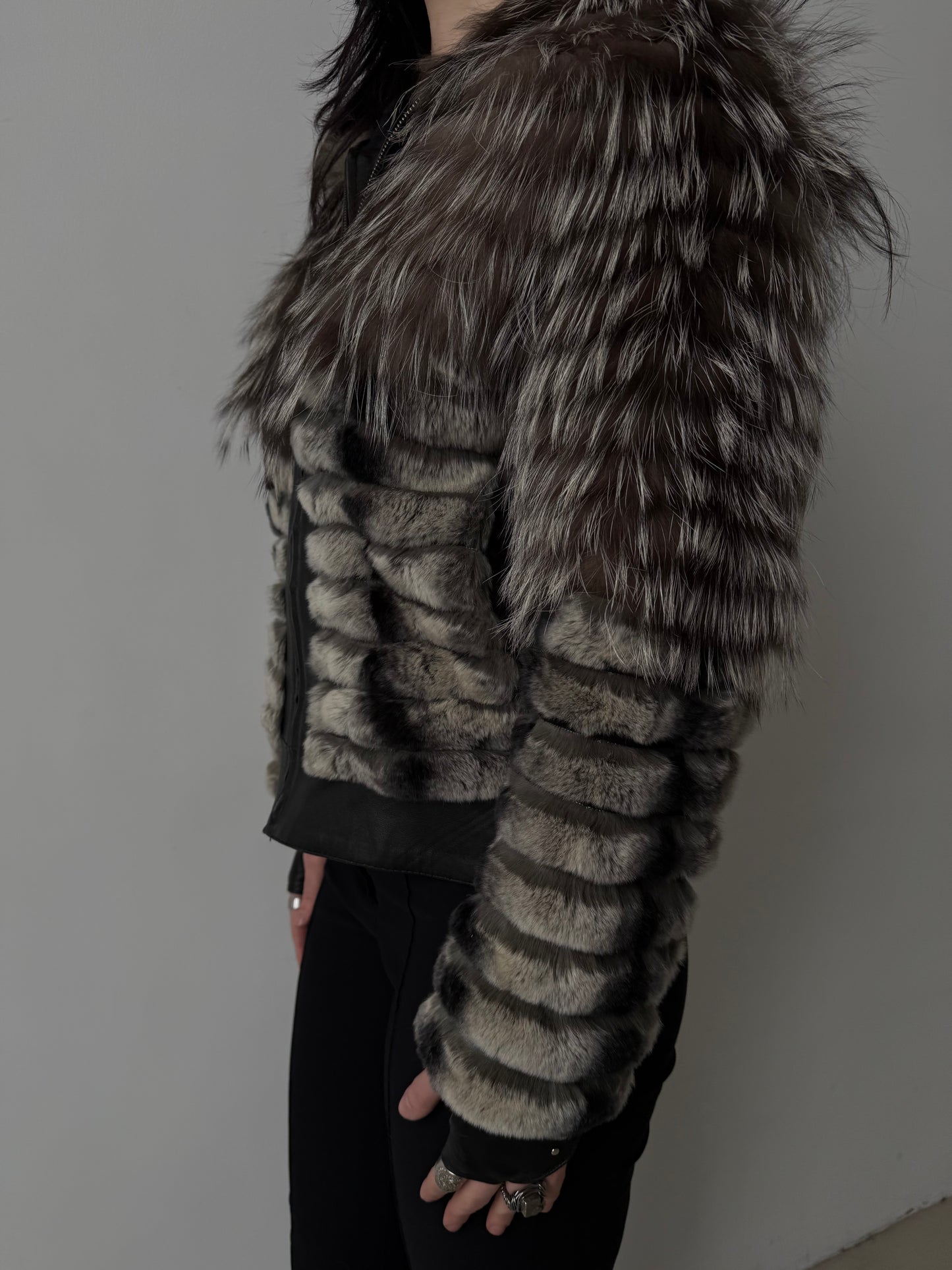 Vintage leather jacketTWINKLING GLOBAL