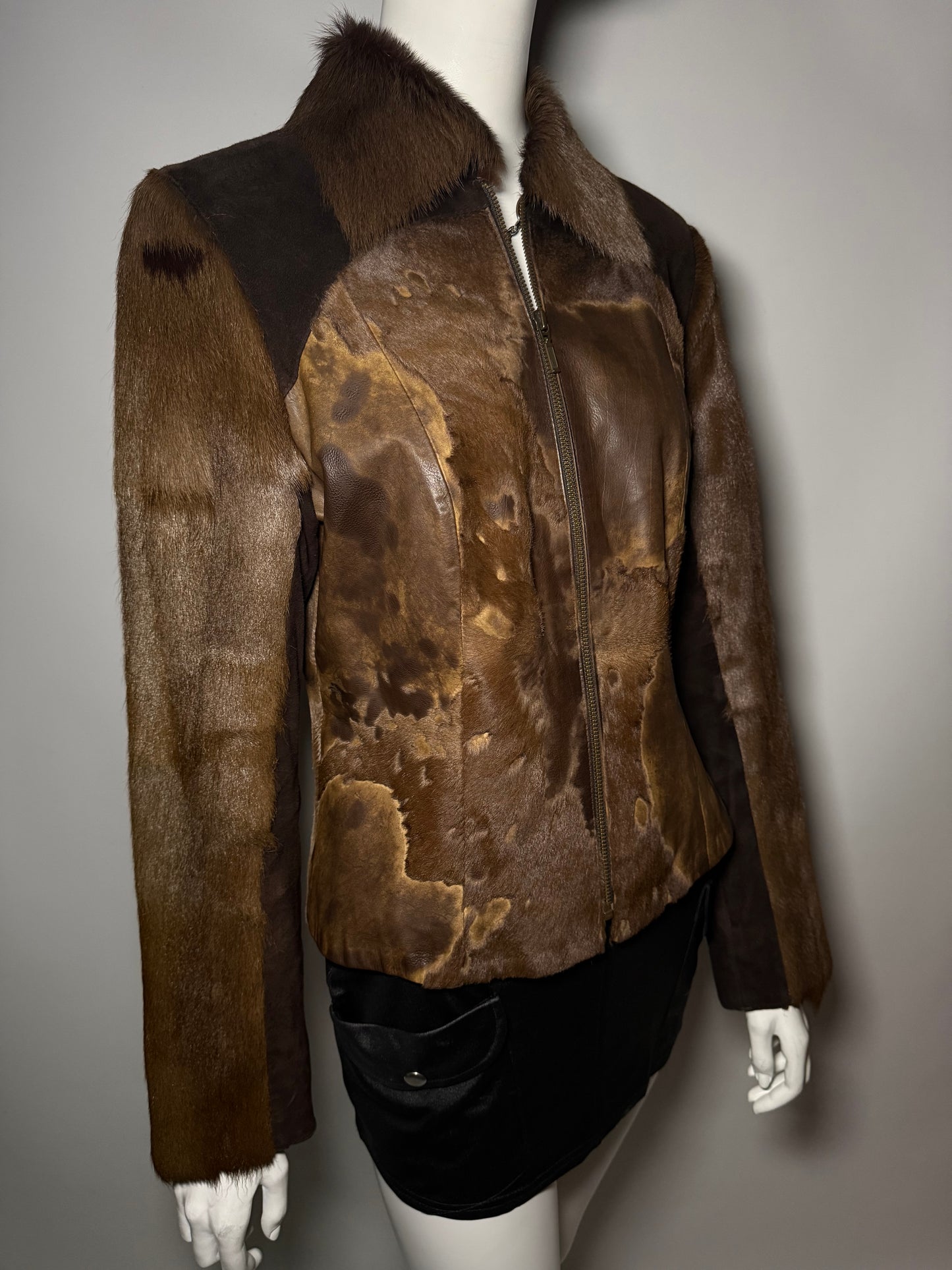 Vintage leather jacket Twinkling Global