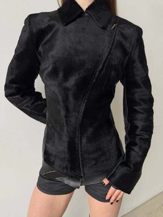 Vintage leather jacket TWINKLING GLOBAL