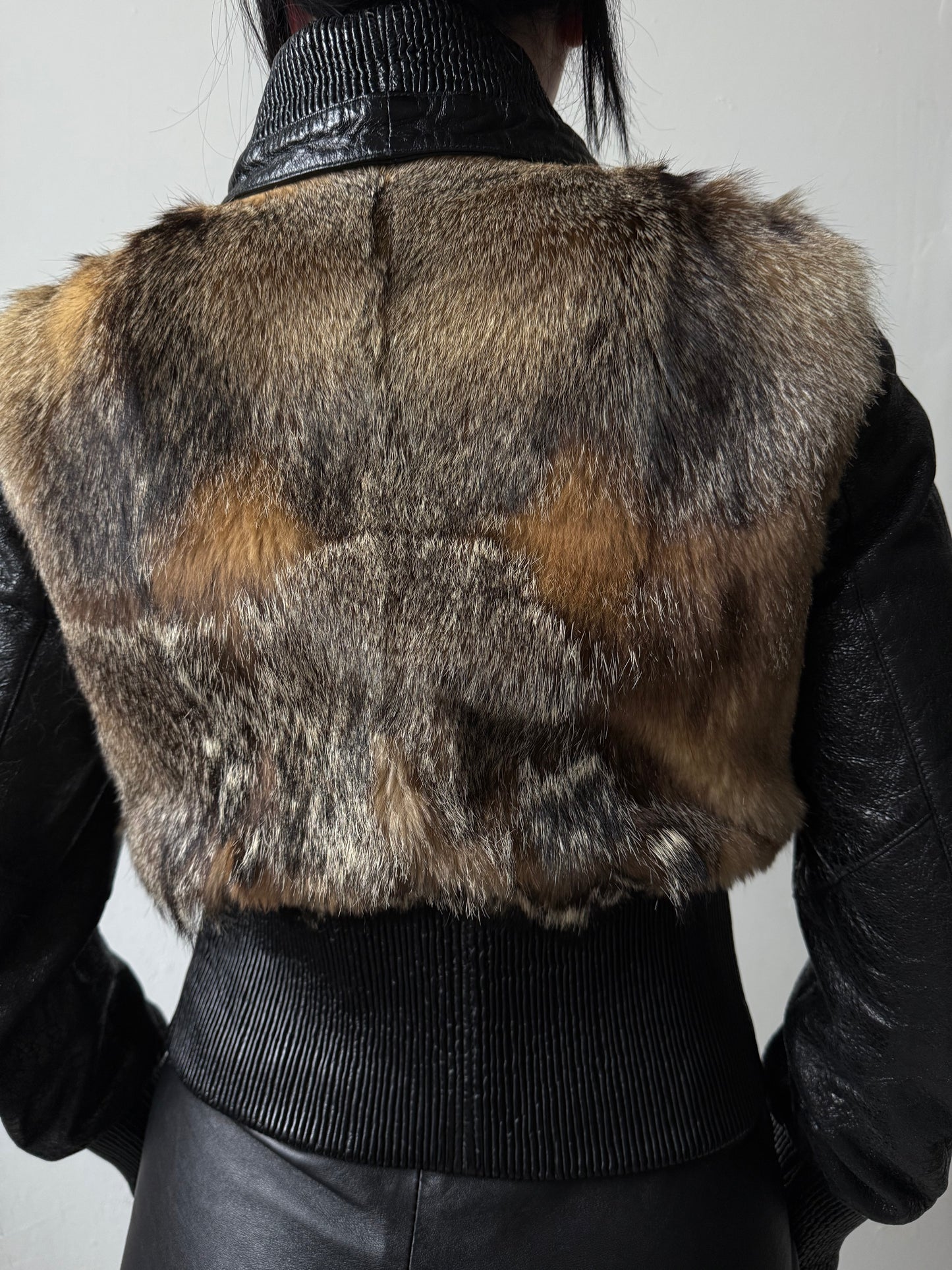 Vintage leather jacket Twinkling Global