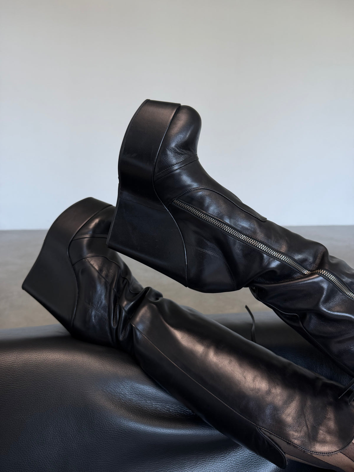 Bruno Bordese over-the-knee platform boots TWINKLING GLOBAL