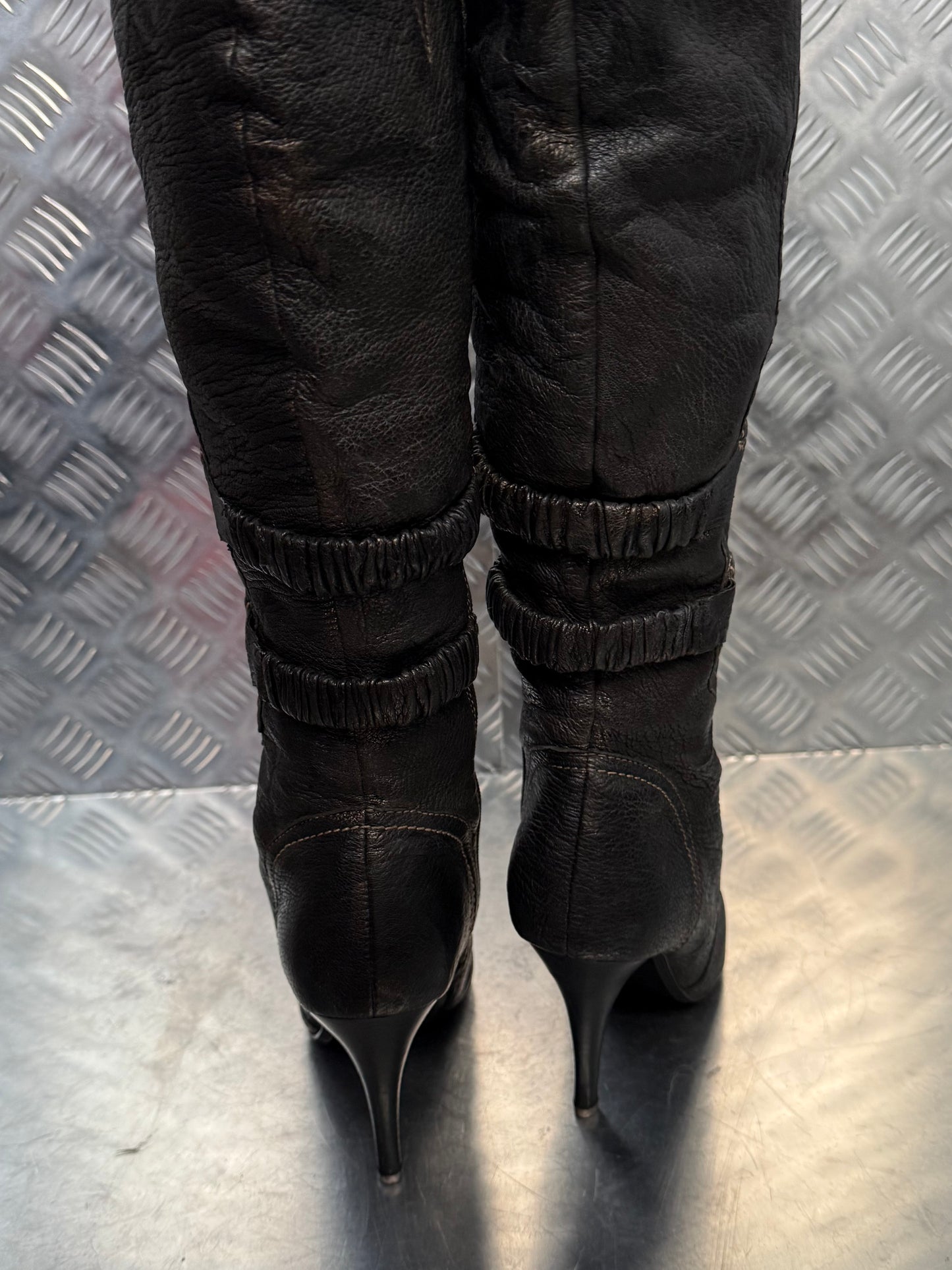 Vintage leather boots TWINKLING GLOBAL
