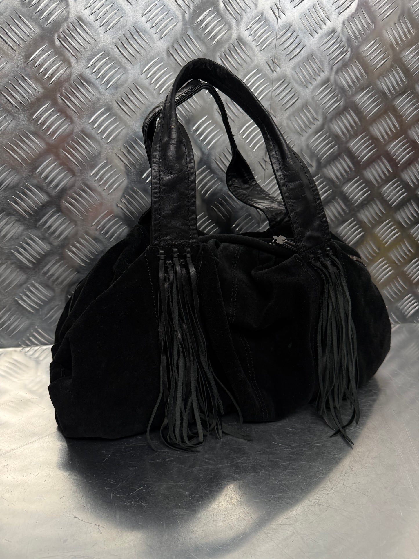 Vintage Casadei suede fringe bag TWINKLING GLOBAL