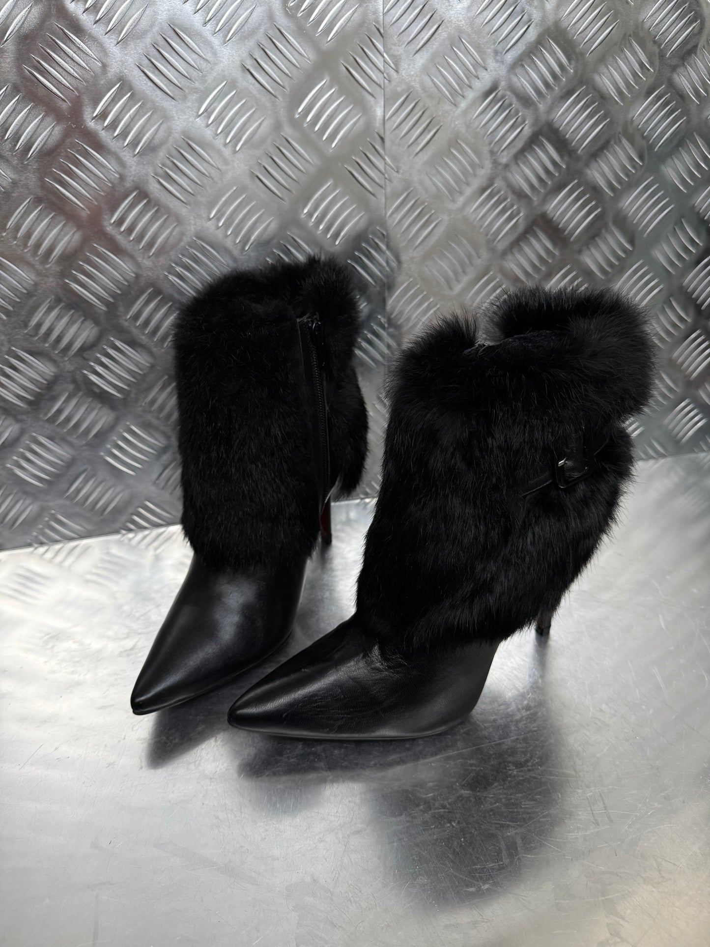 Vintage Buffalo leather boots Twinkling Global