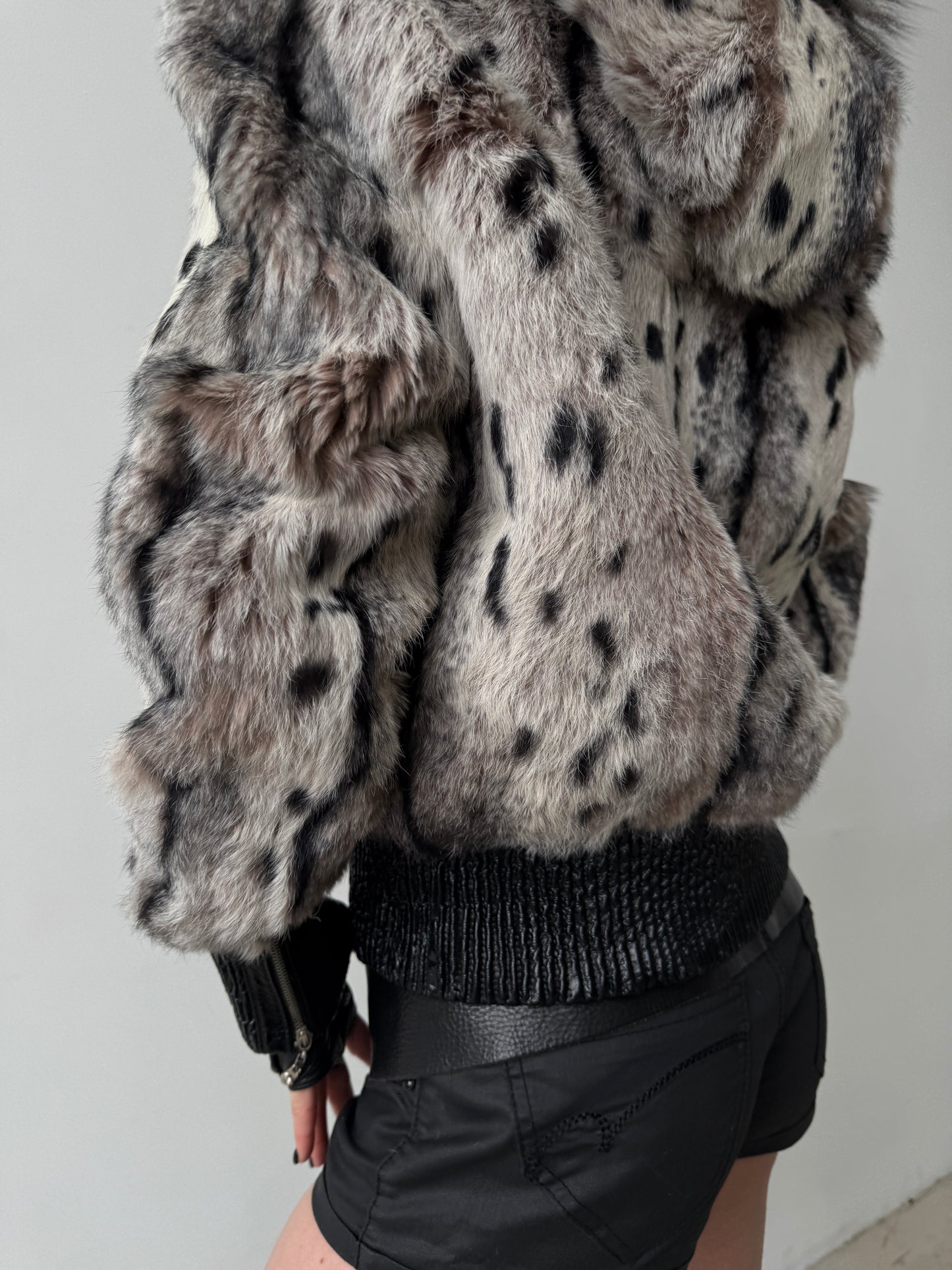 Vintage leather jacket TWINKLING GLOBAL
