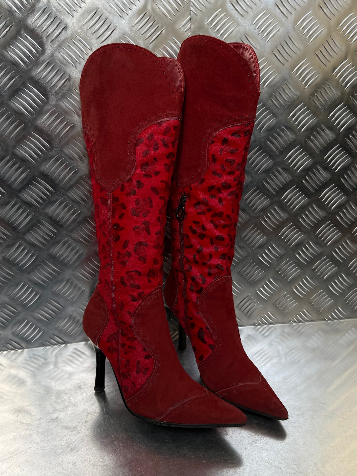 Vintage leather boot TWINKLING GLOBAL