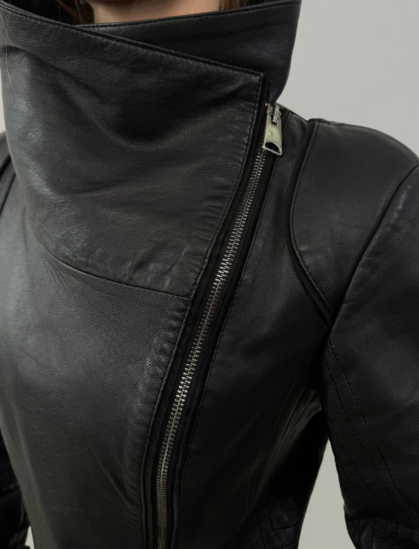 Vintage leather jacket TWINKLING GLOBAL