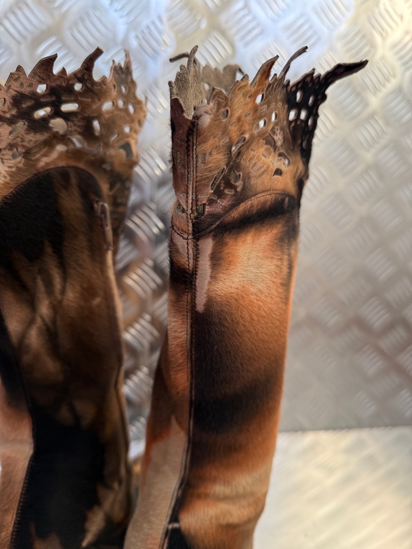 Vintage Italian leather boots Twinkling Global