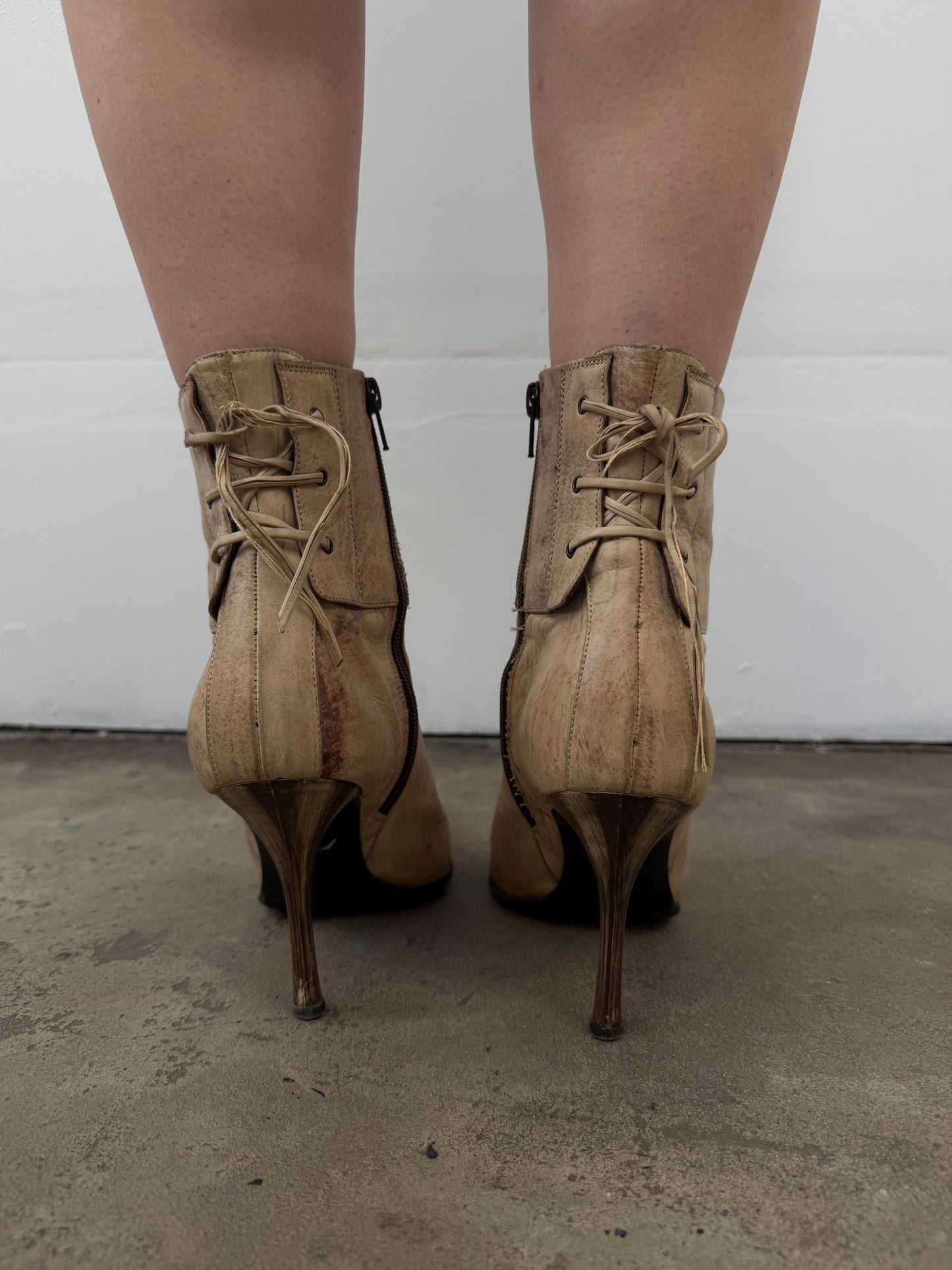 Vintage Loretta Pettinari boots TWINKLING GLOBAL