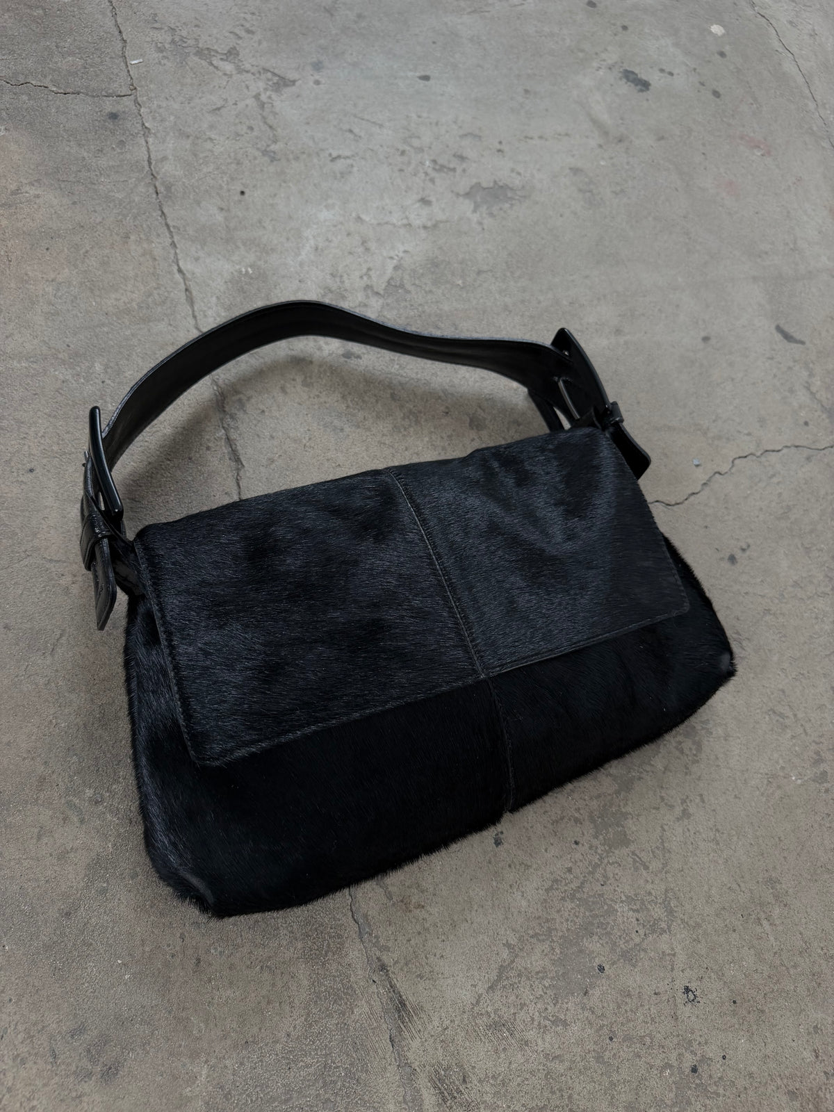 Vintage Francesco Biasia pony hair bag TWINKLING GLOBAL