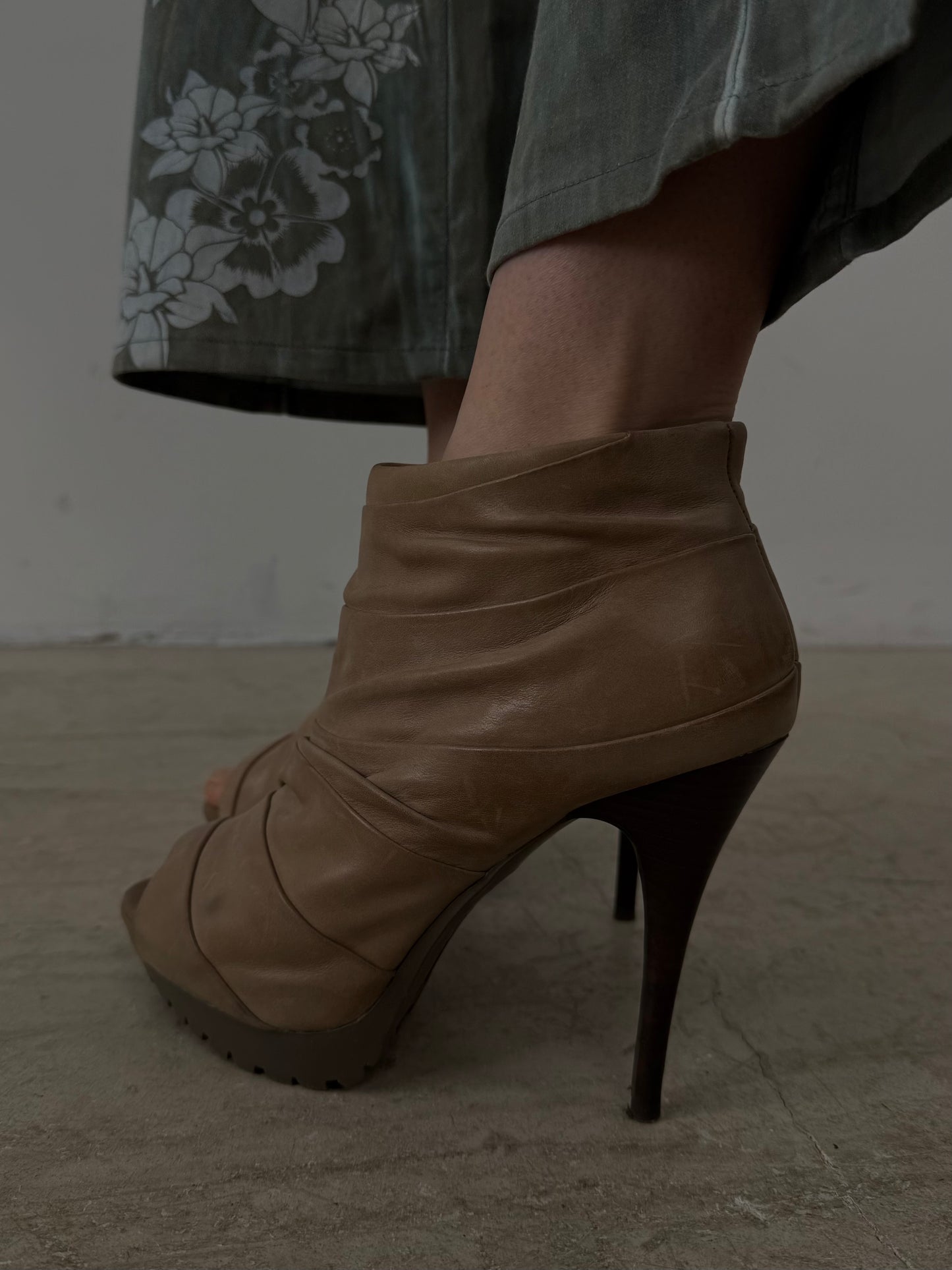 Vintage Miss Sixty leather ankle boots TWINKLING GLOBAL