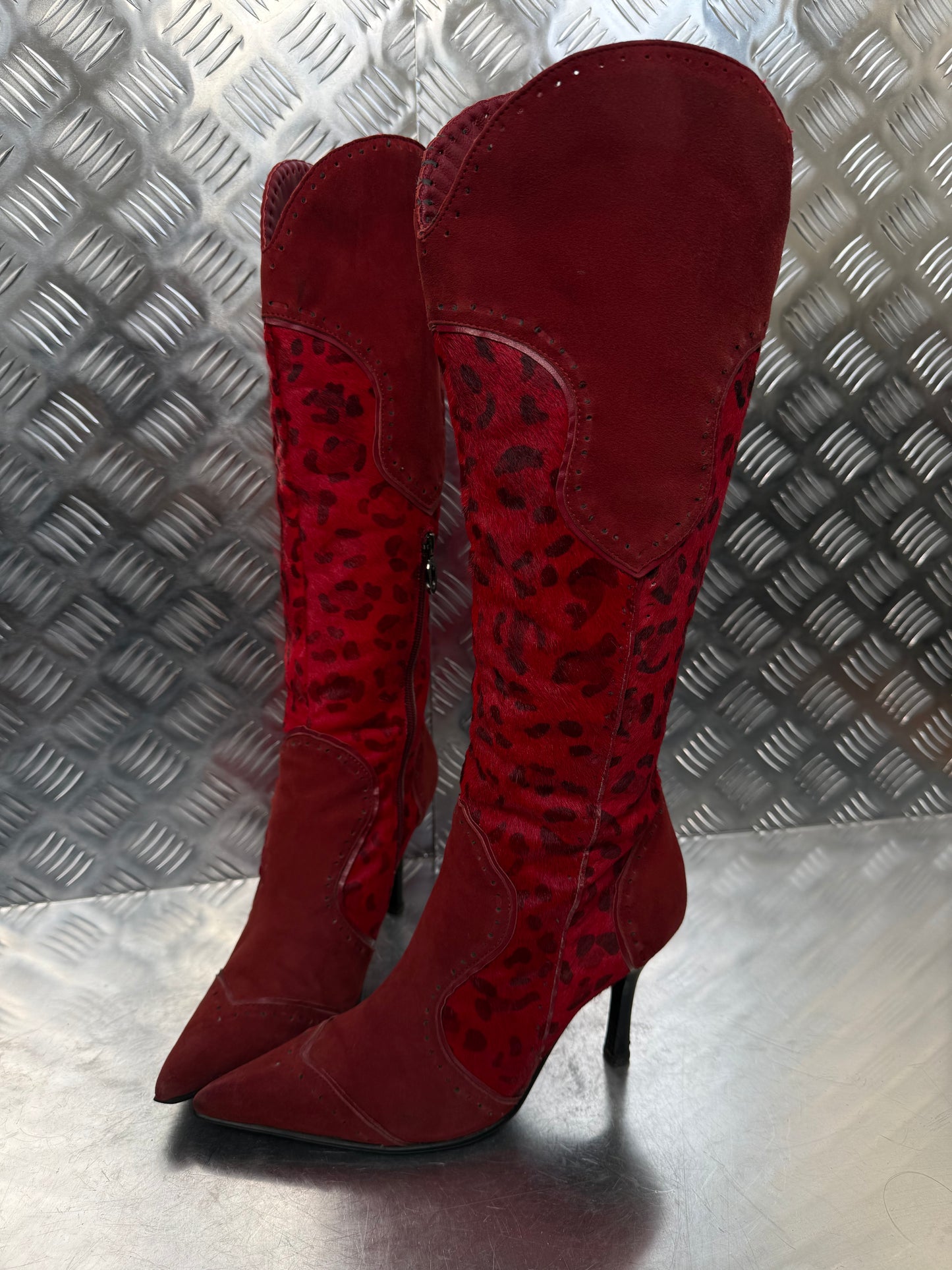 Vintage leather boot TWINKLING GLOBAL