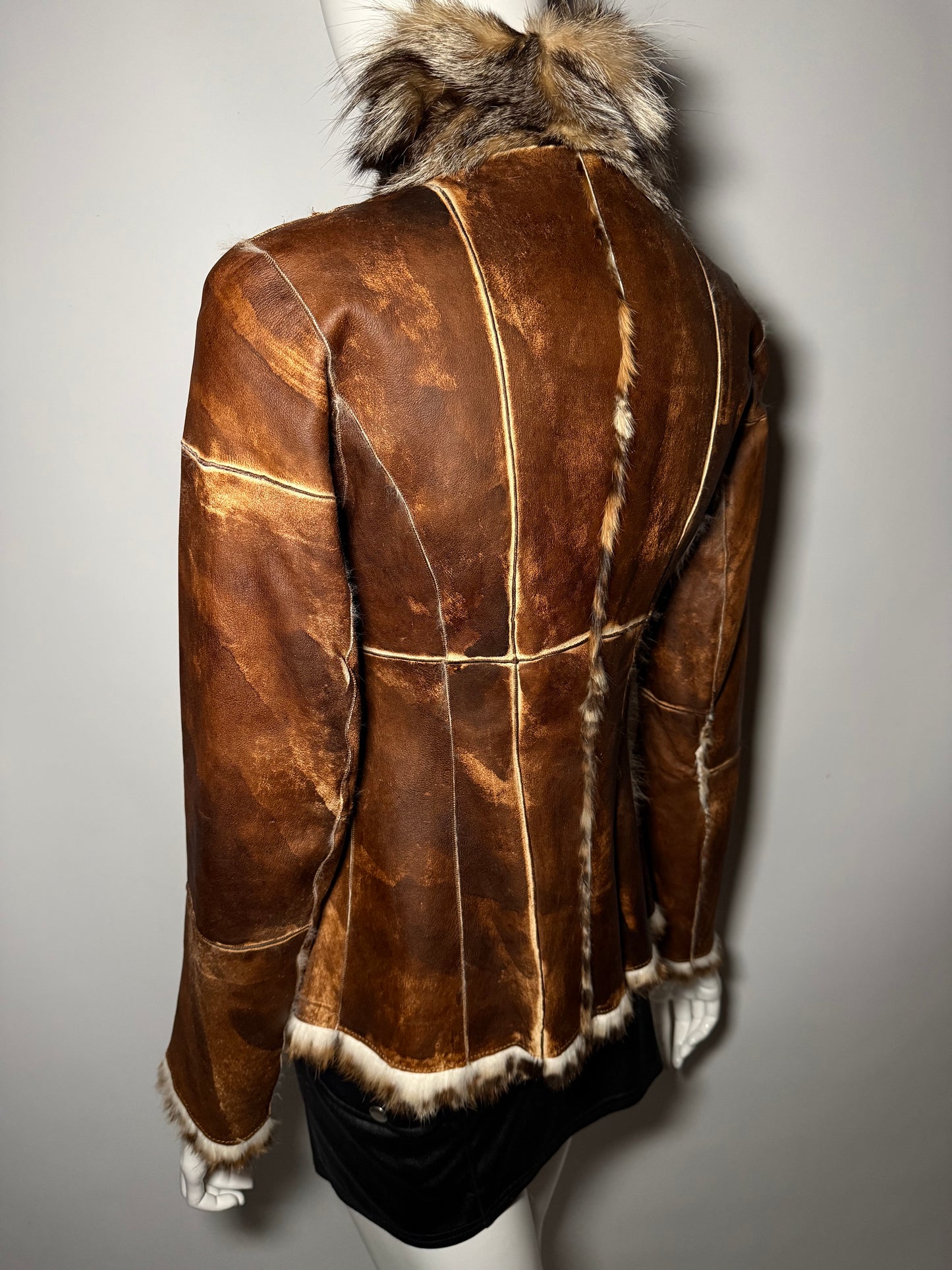 Vintage Italian leather jacket Twinkling Global