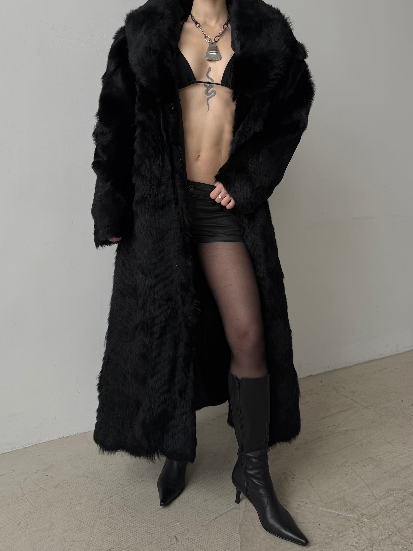 Vintage oversized coat TWINKLING GLOBAL