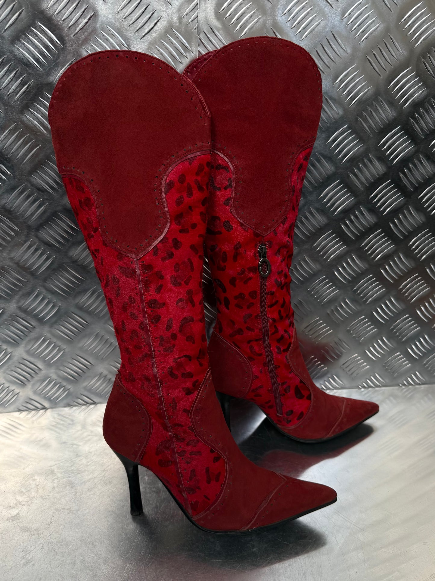 Vintage leather boot TWINKLING GLOBAL