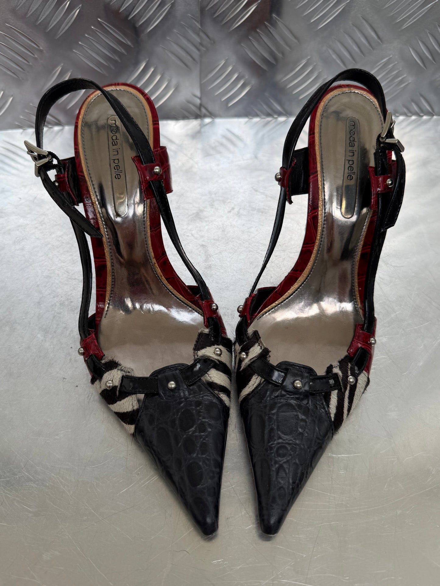 Vintage Italian slingback heels TWINKLING GLOBAL