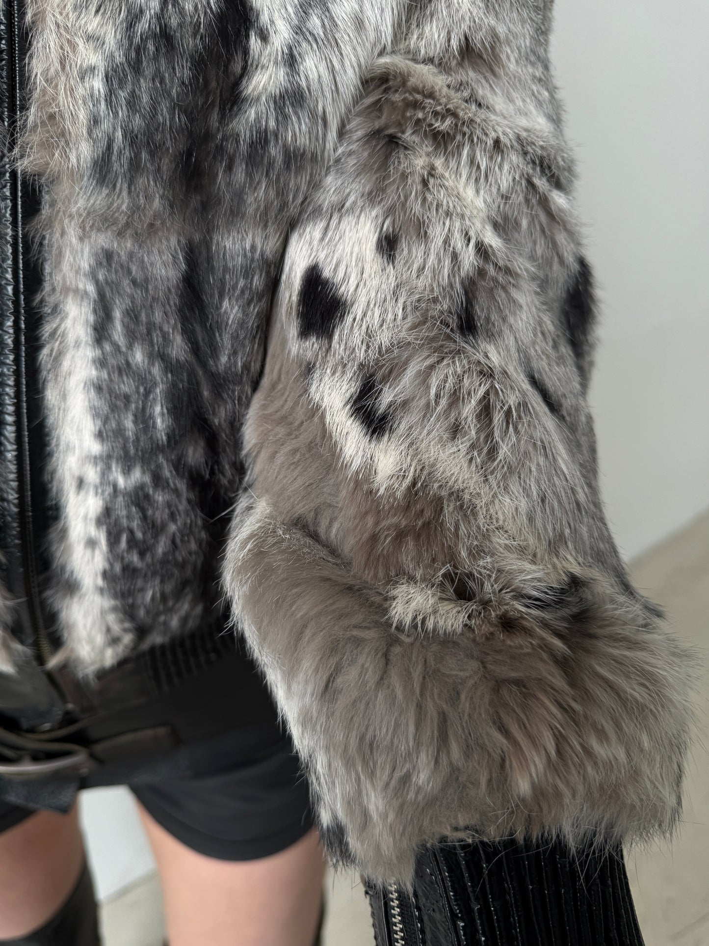 Vintage leather jacket TWINKLING GLOBAL