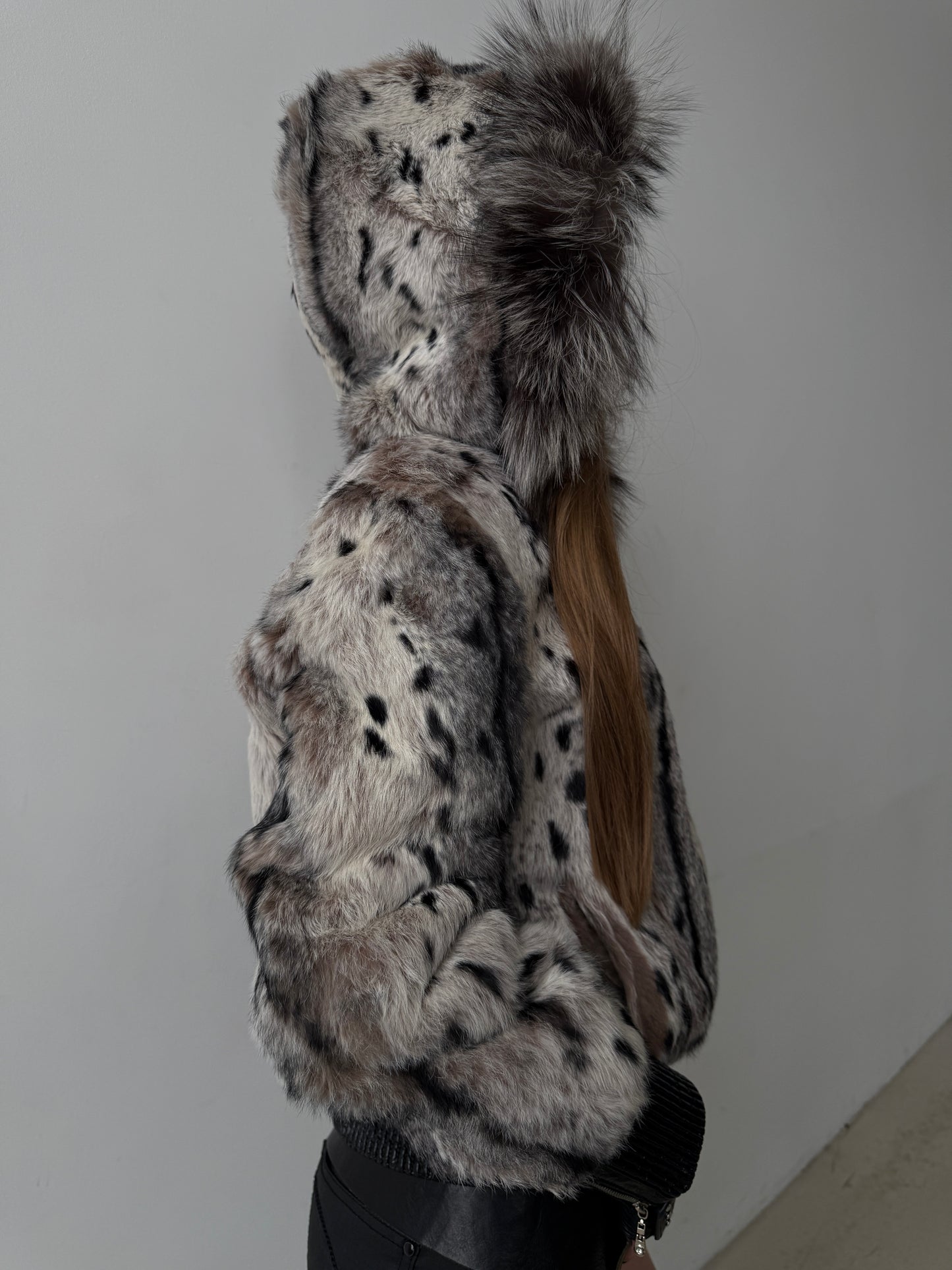 Vintage leather jacket TWINKLING GLOBAL