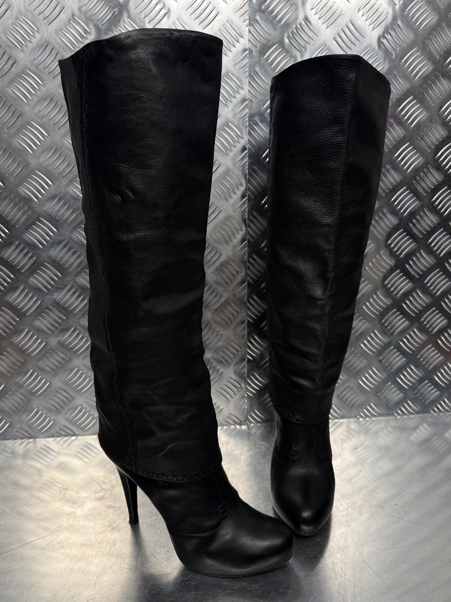 Vintage Fabi leather boots TWINKLING GLOBAL