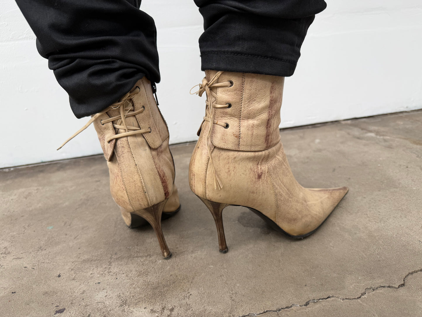 Vintage Loretta Pettinari boots TWINKLING GLOBAL