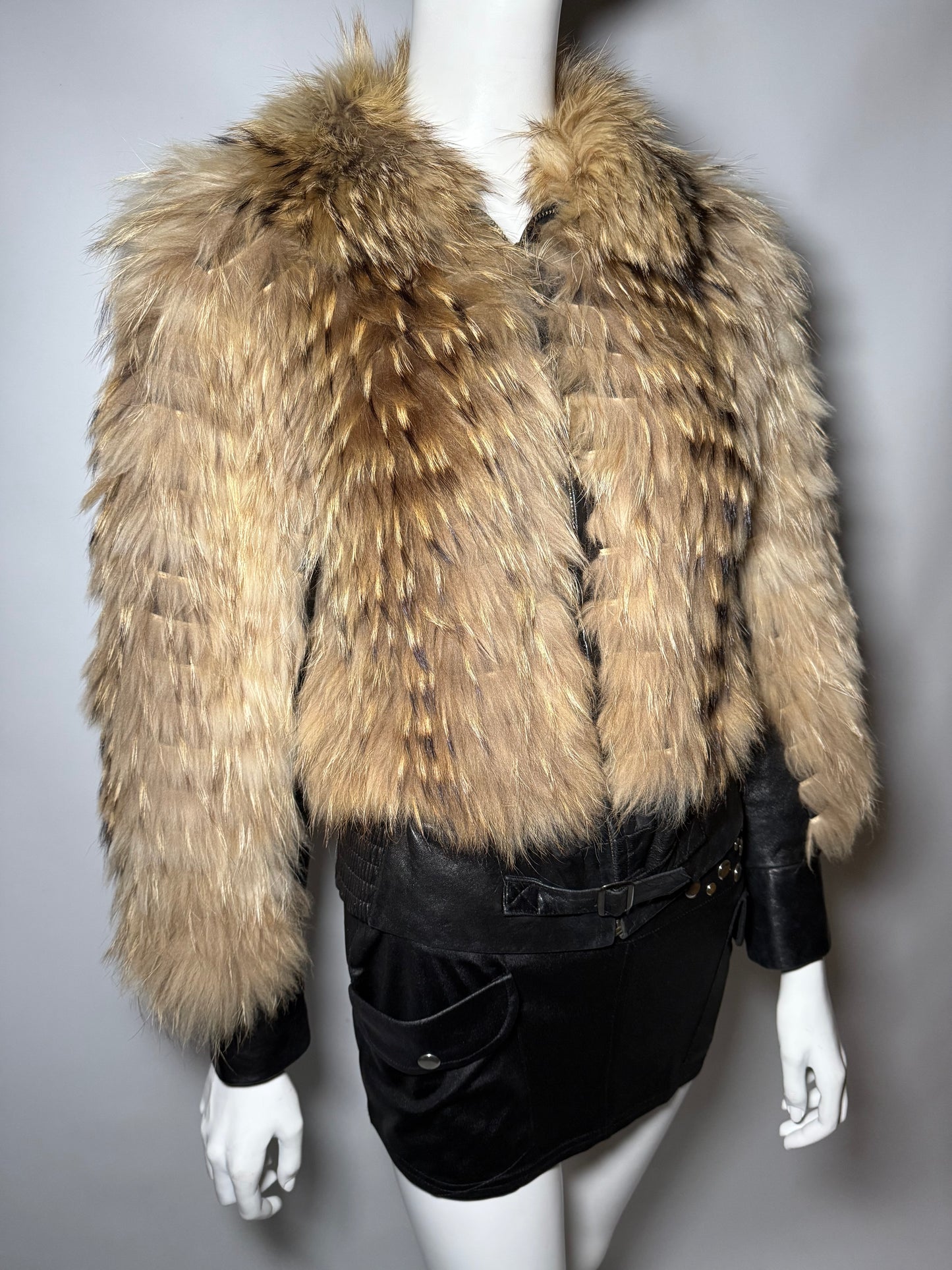 Vintage leather jacket Twinkling Global