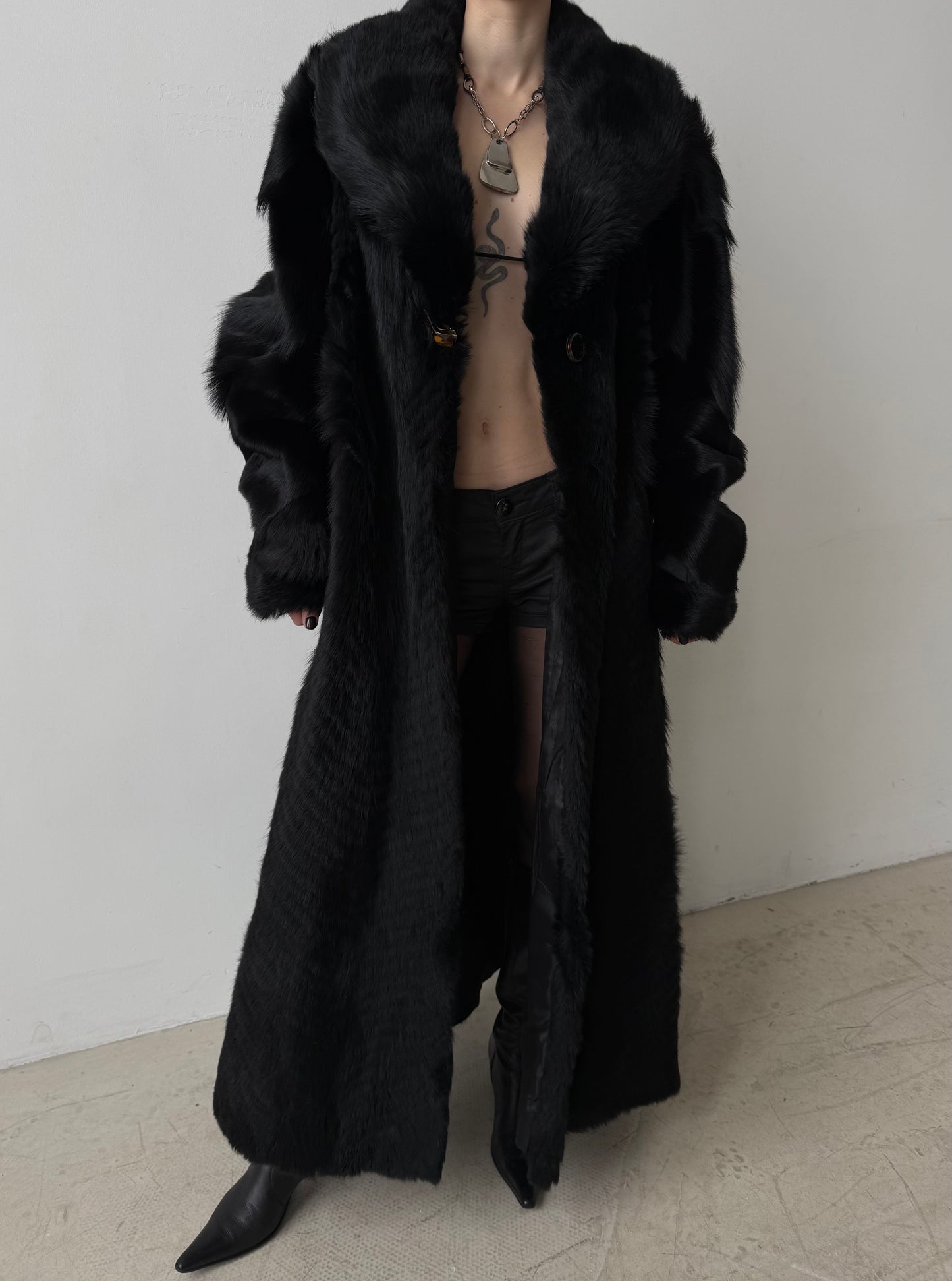 Vintage oversized coat TWINKLING GLOBAL