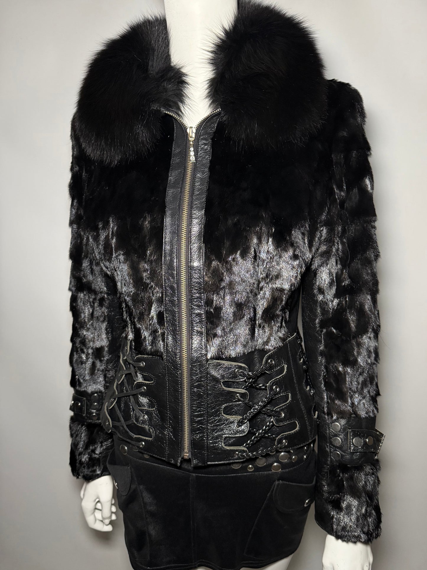 Vintage Leather Jacket TWINKLING GLOBAL