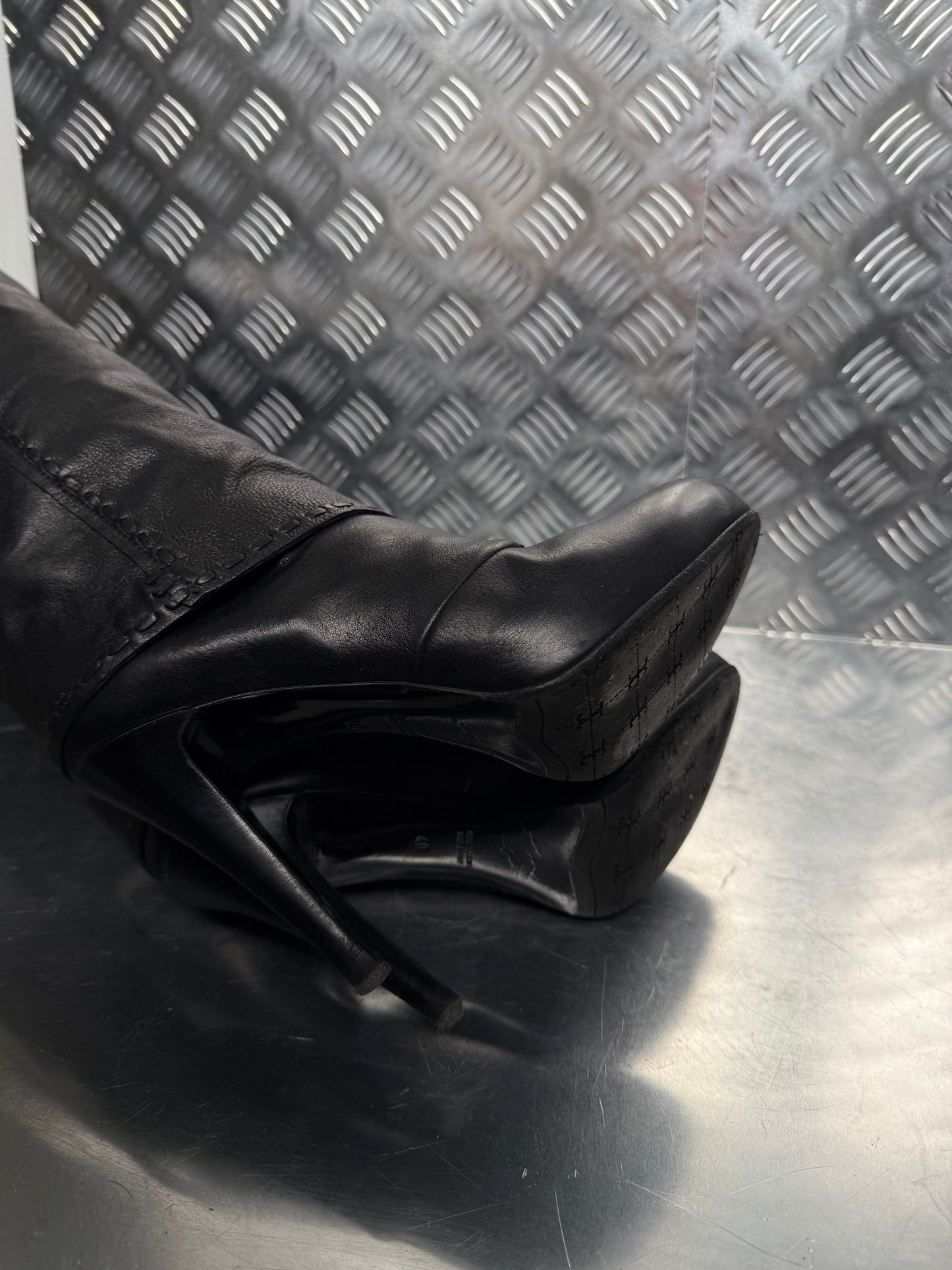 Vintage Fabi leather boots TWINKLING GLOBAL