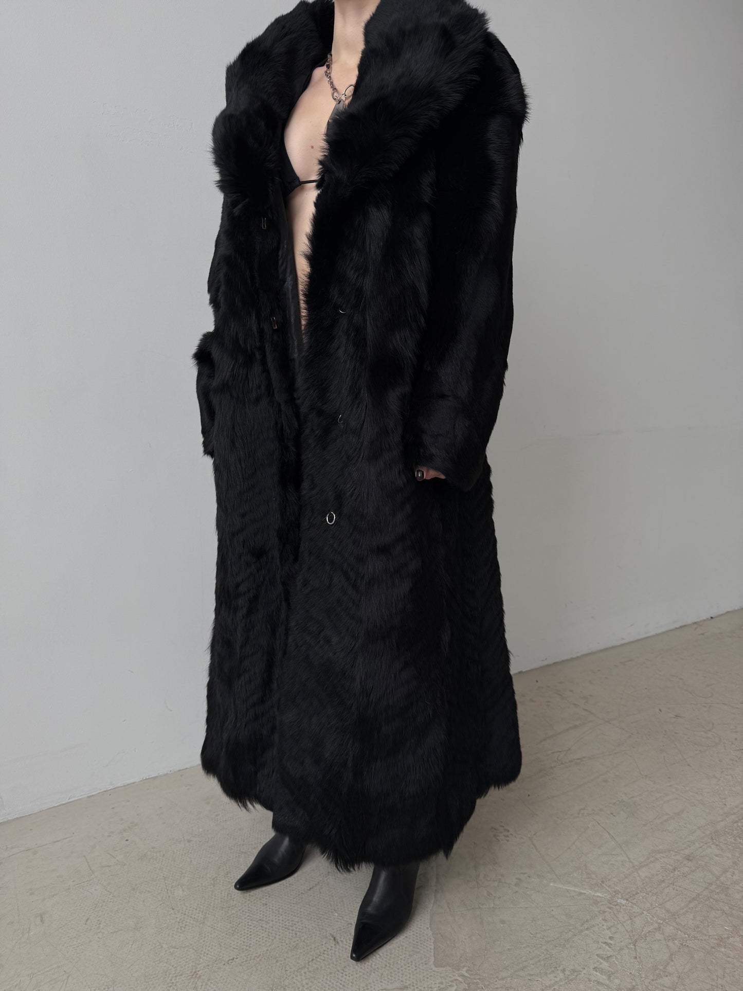Vintage oversized coat TWINKLING GLOBAL