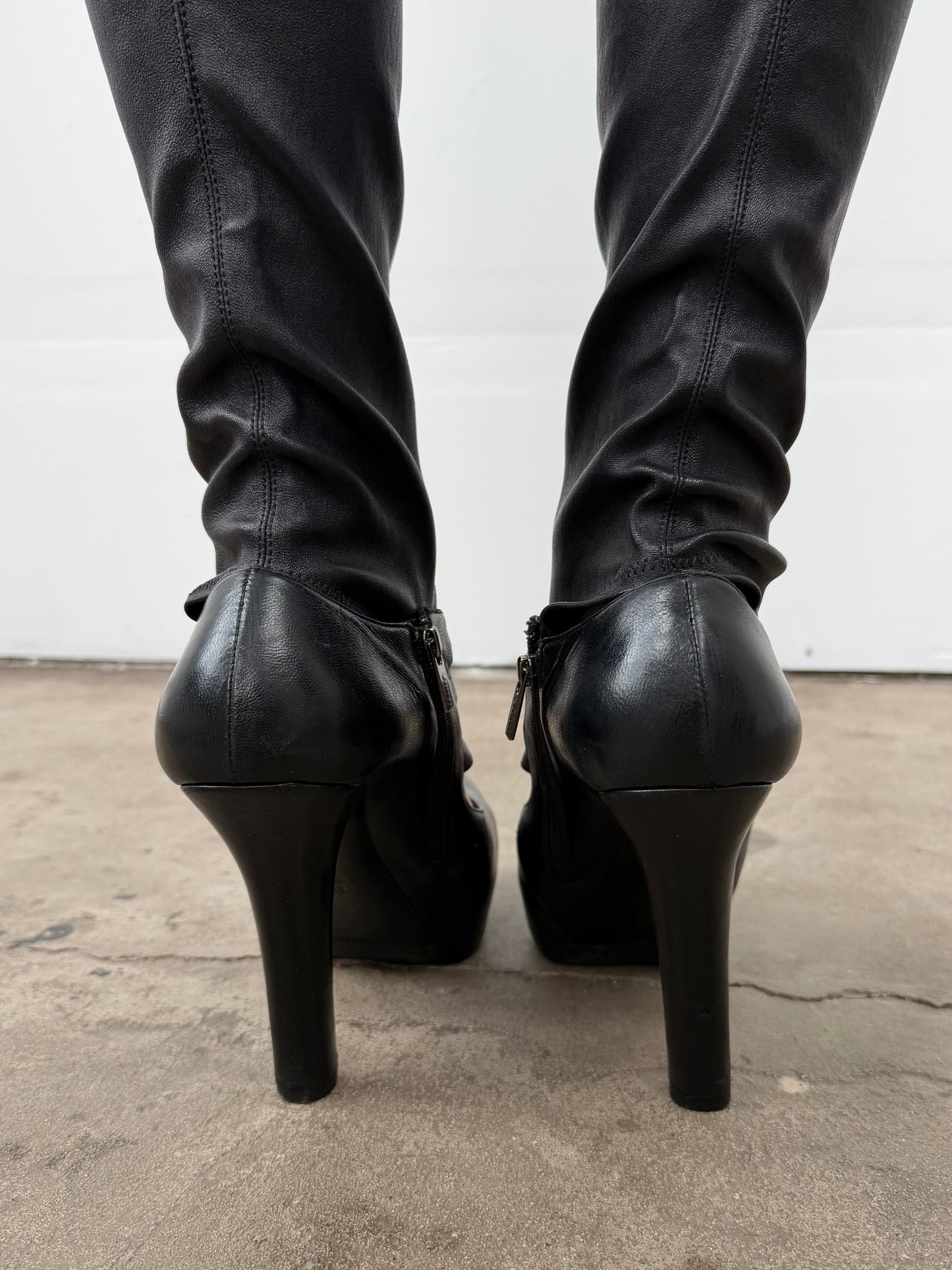 Vintage Le Silla leather platform heels TWINKLING GLOBAL