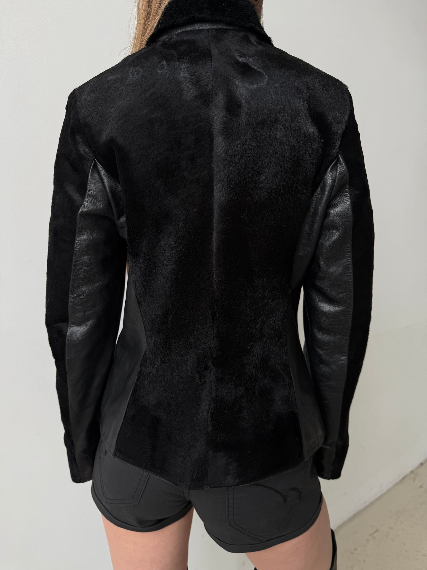 Vintage leather jacket TWINKLING GLOBAL