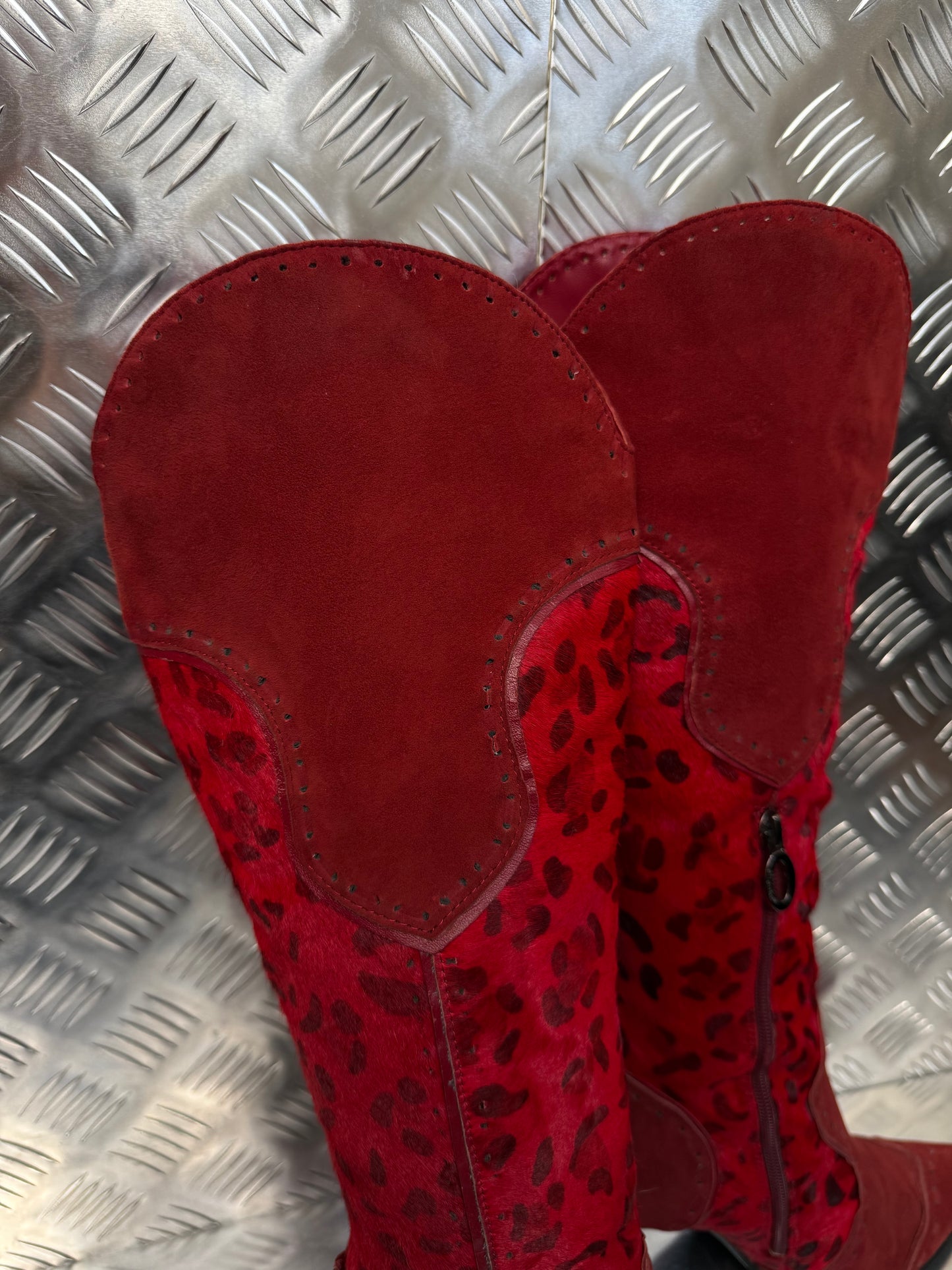 Vintage leather boot TWINKLING GLOBAL