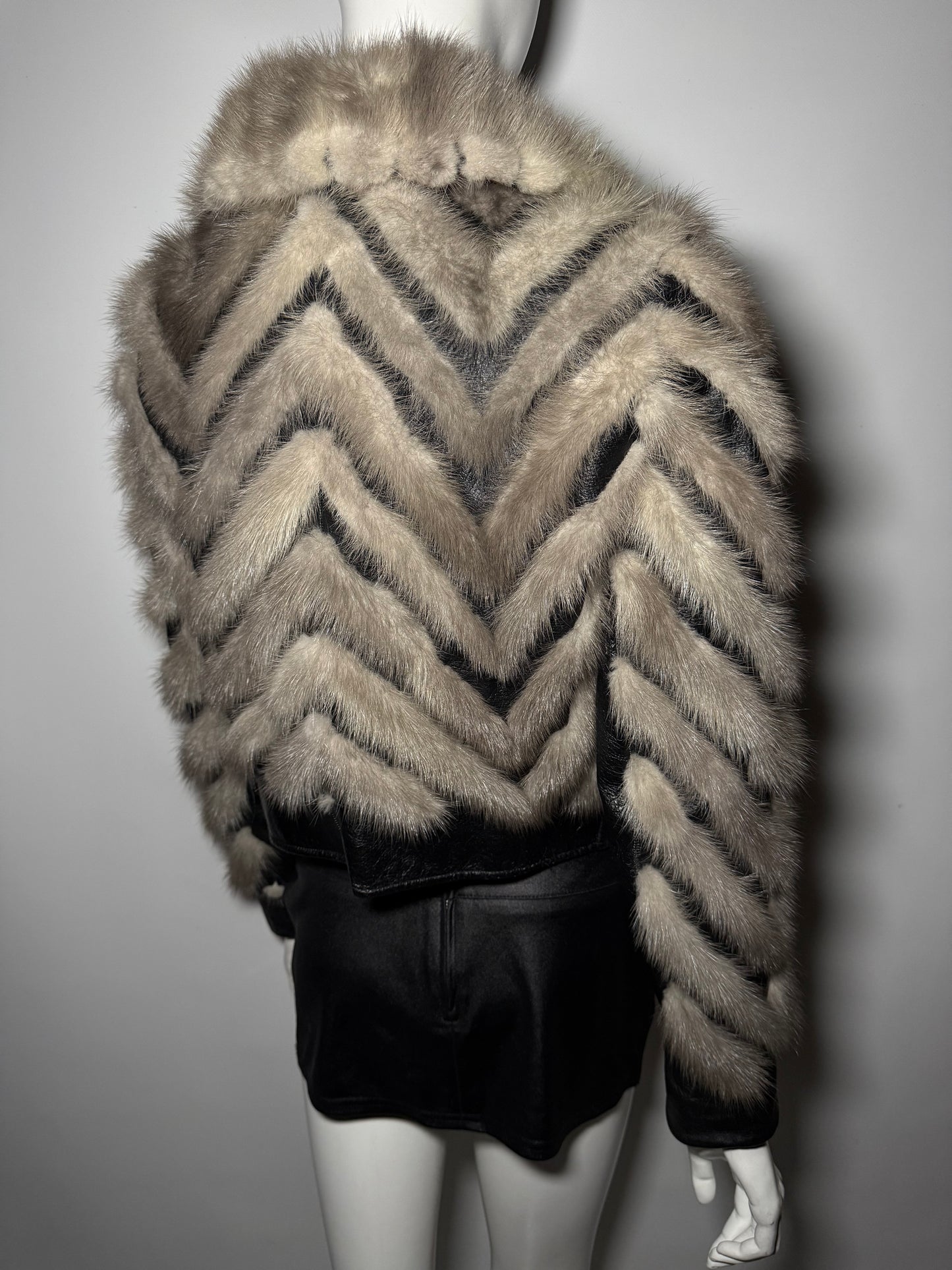 Vintage leather jacket Twinkling Global