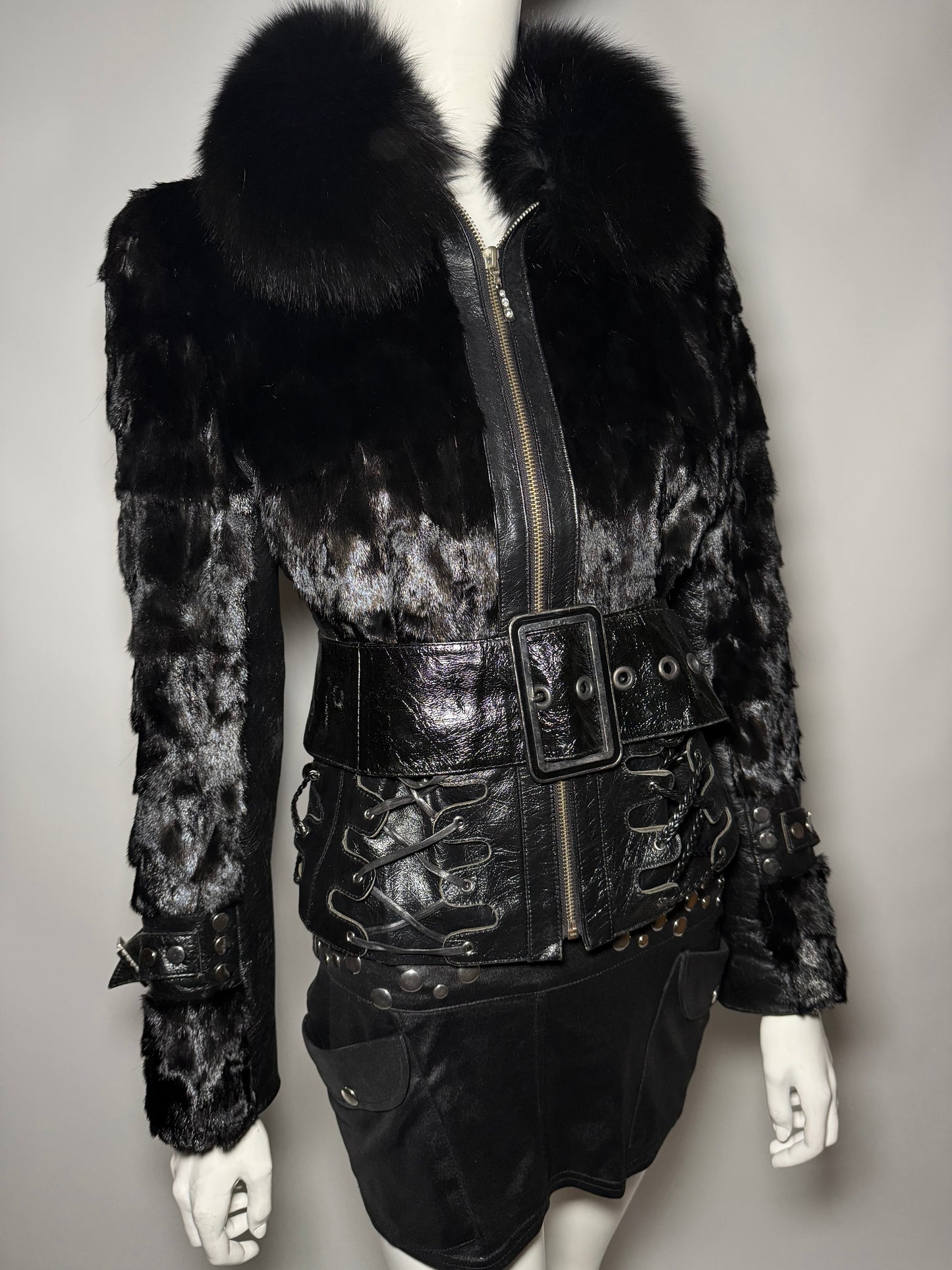 Vintage Leather Jacket TWINKLING GLOBAL