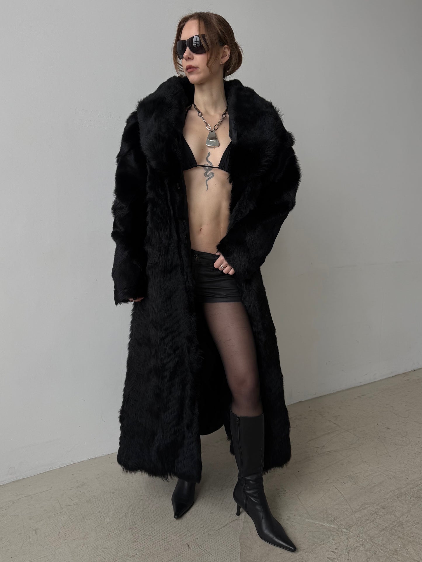 Vintage oversized coat TWINKLING GLOBAL