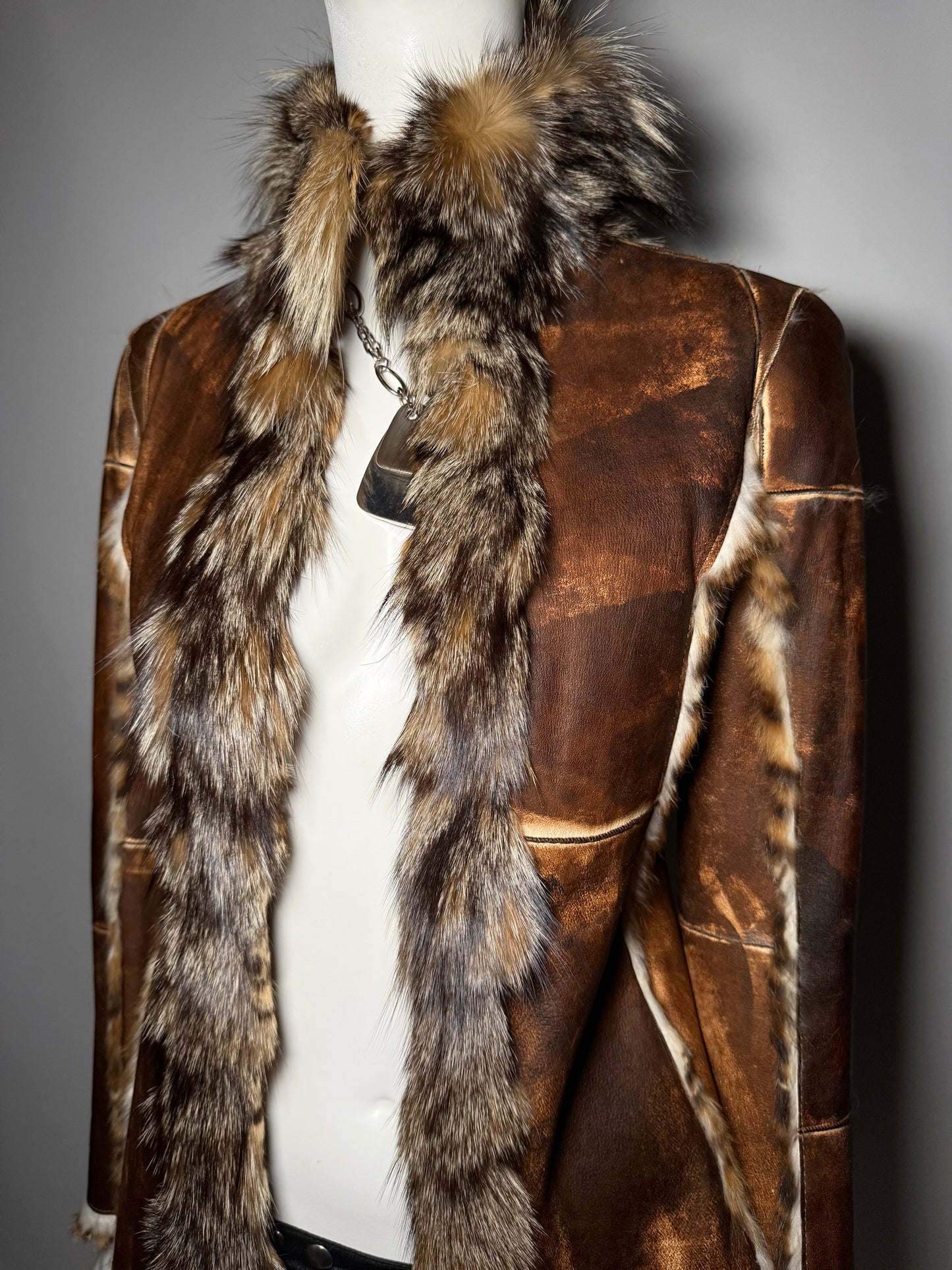 Vintage Italian leather jacket Twinkling Global