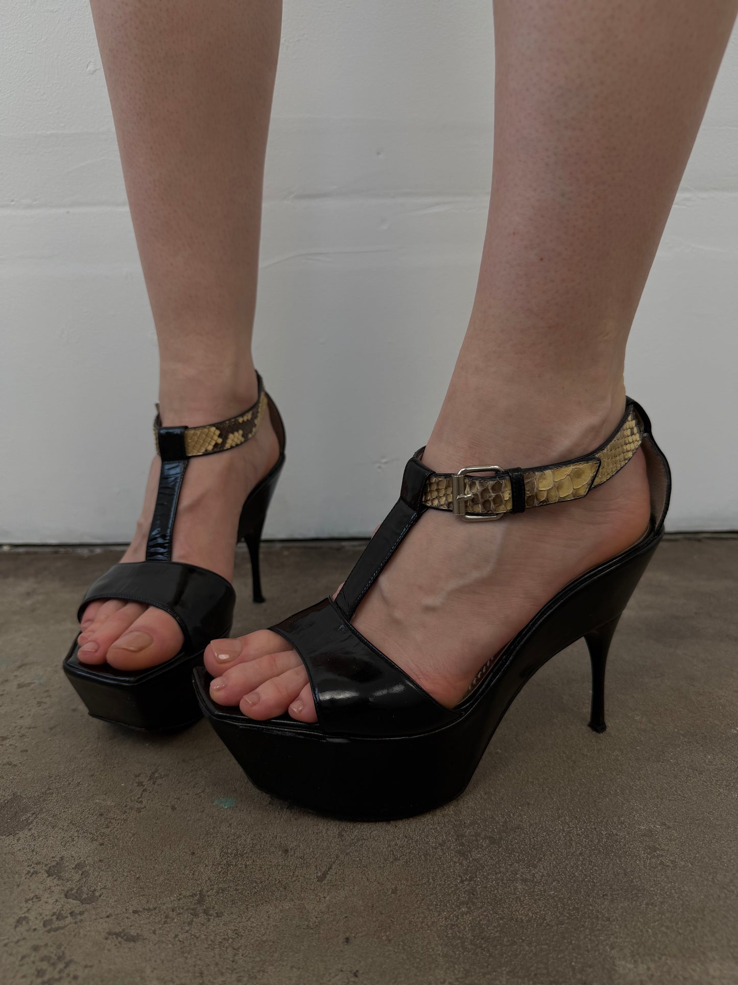 Vintage Casadei platform sandals TWINKLING GLOBAL