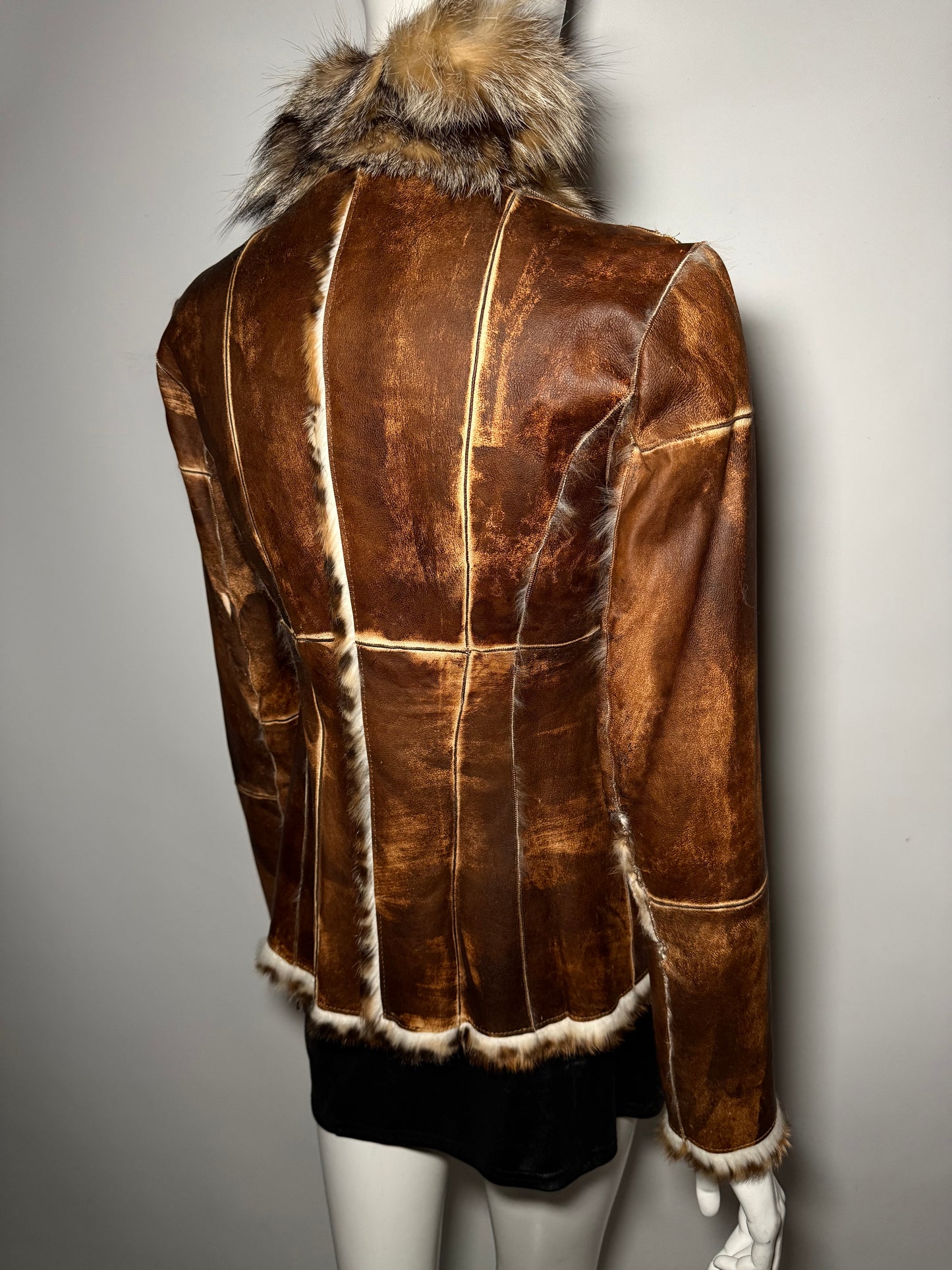Vintage Italian leather jacket Twinkling Global