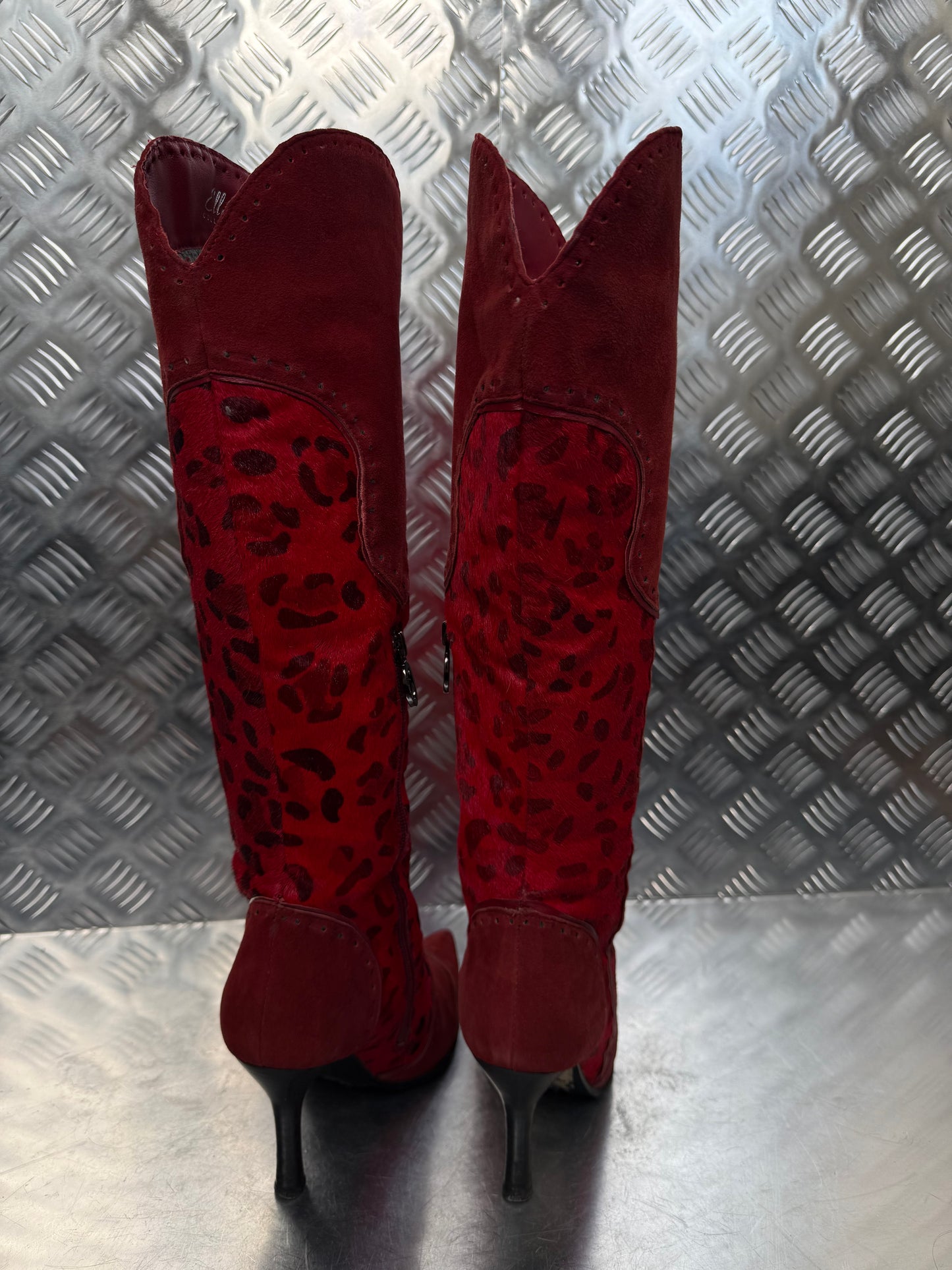 Vintage leather boot TWINKLING GLOBAL