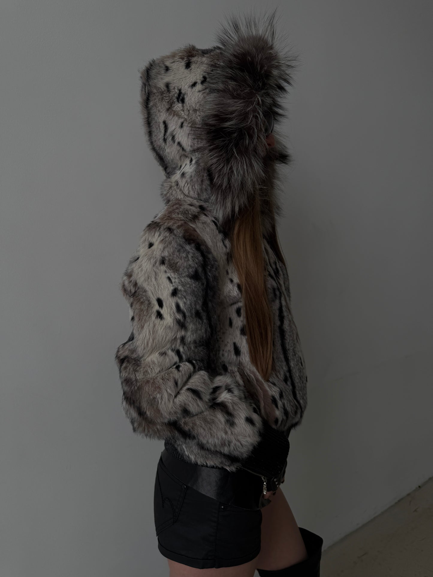 Vintage leather jacket TWINKLING GLOBAL