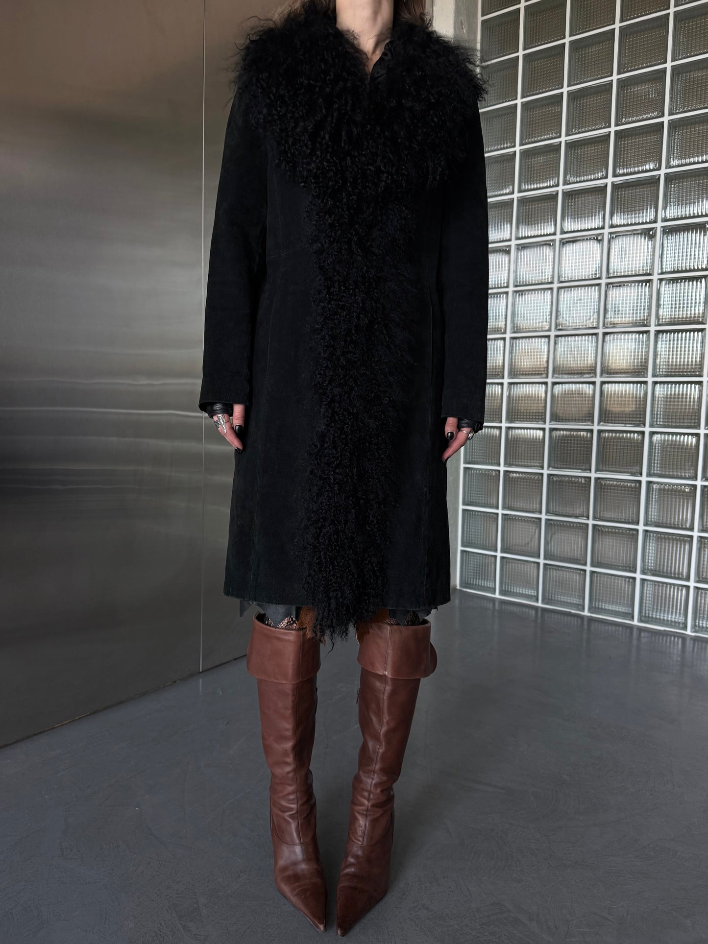 Vintage suede Penny Lane Afghan coat Twinkling Global