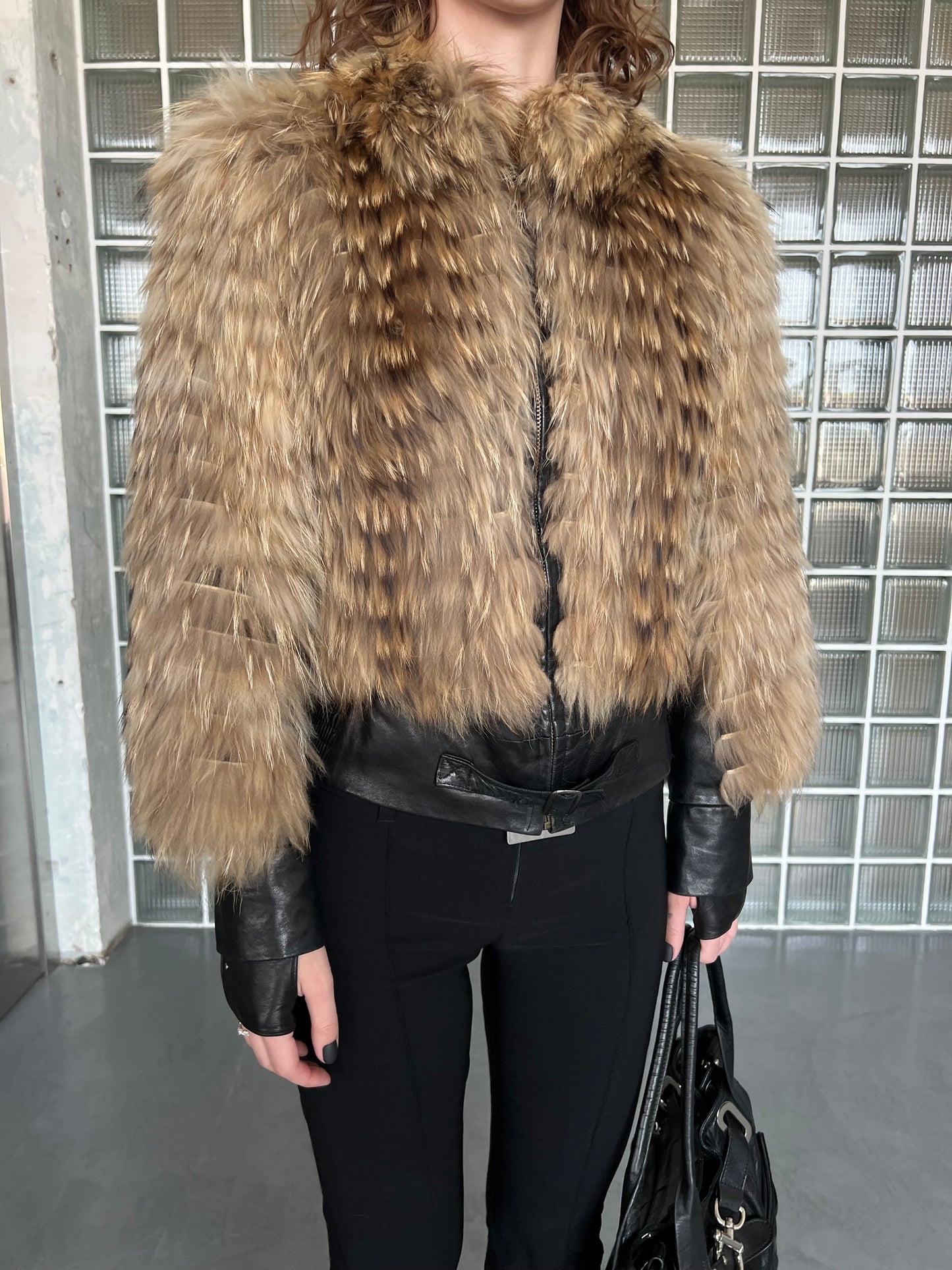 Vintage leather jacket Twinkling Global