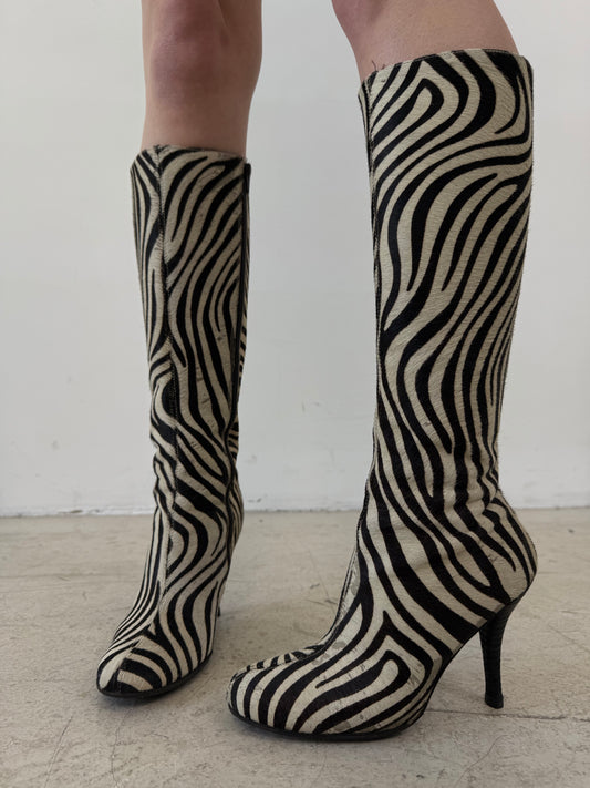 Vintage leather boots TWINKLING GLOBAL