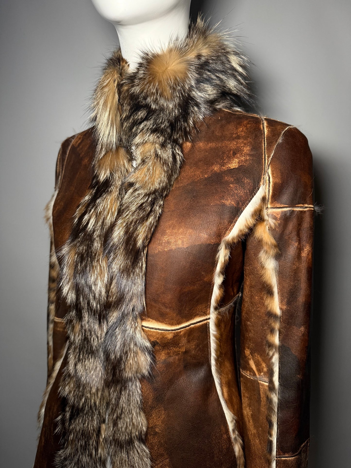 Vintage Italian leather jacket Twinkling Global