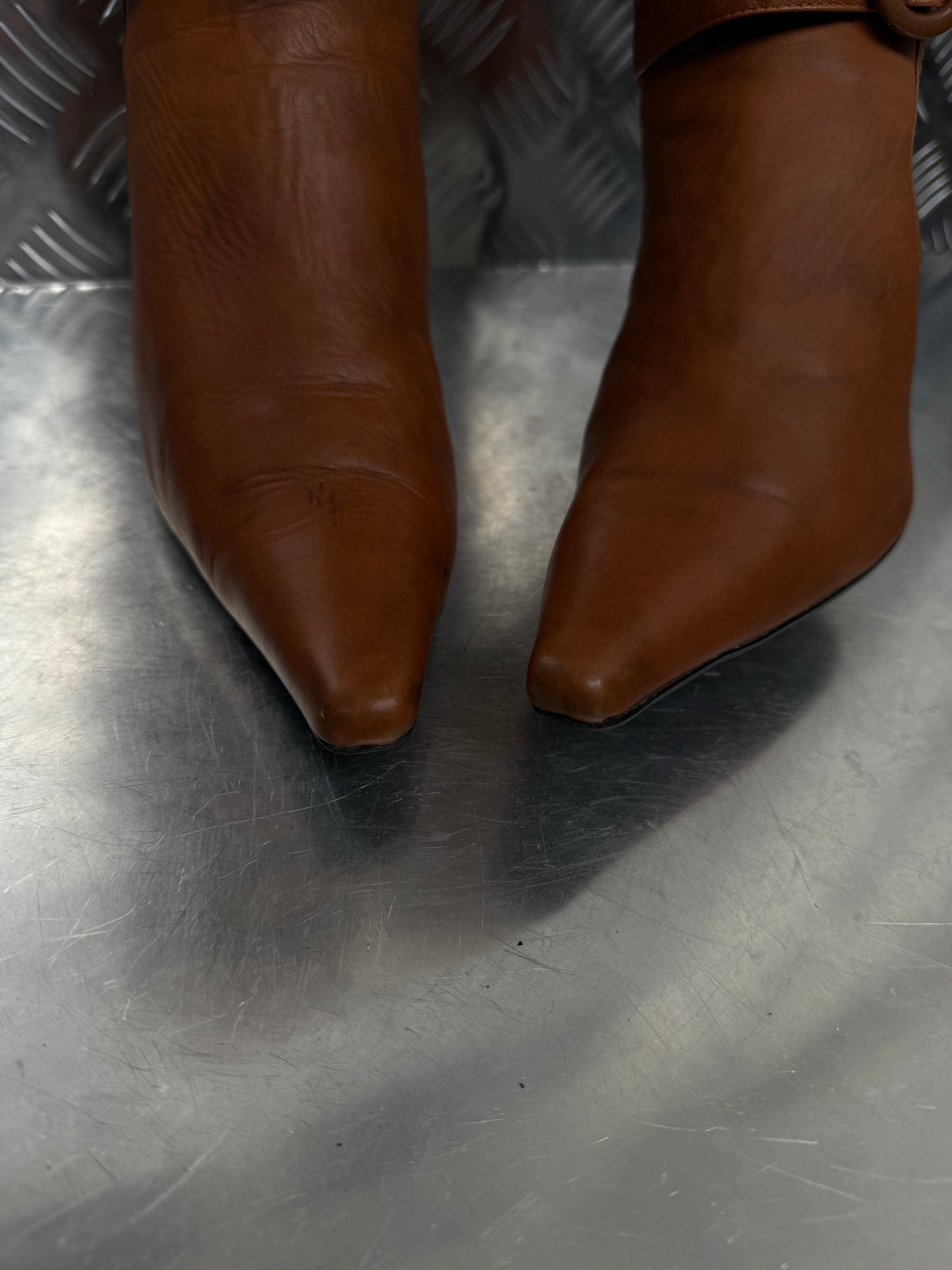 Vintage leather boots TWINKLING GLOBAL