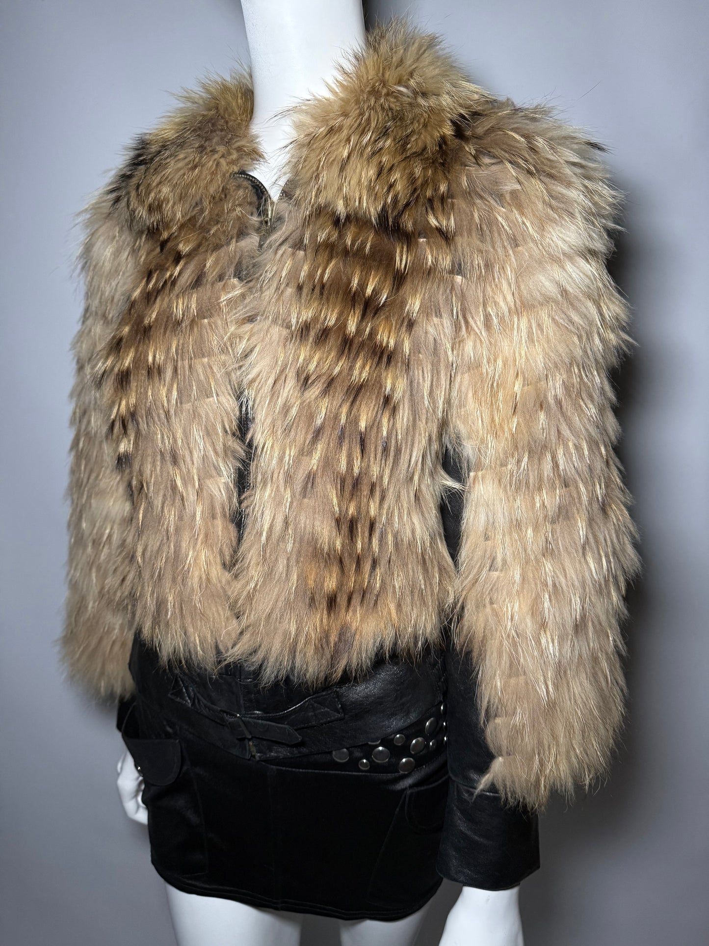 Vintage leather jacket Twinkling Global