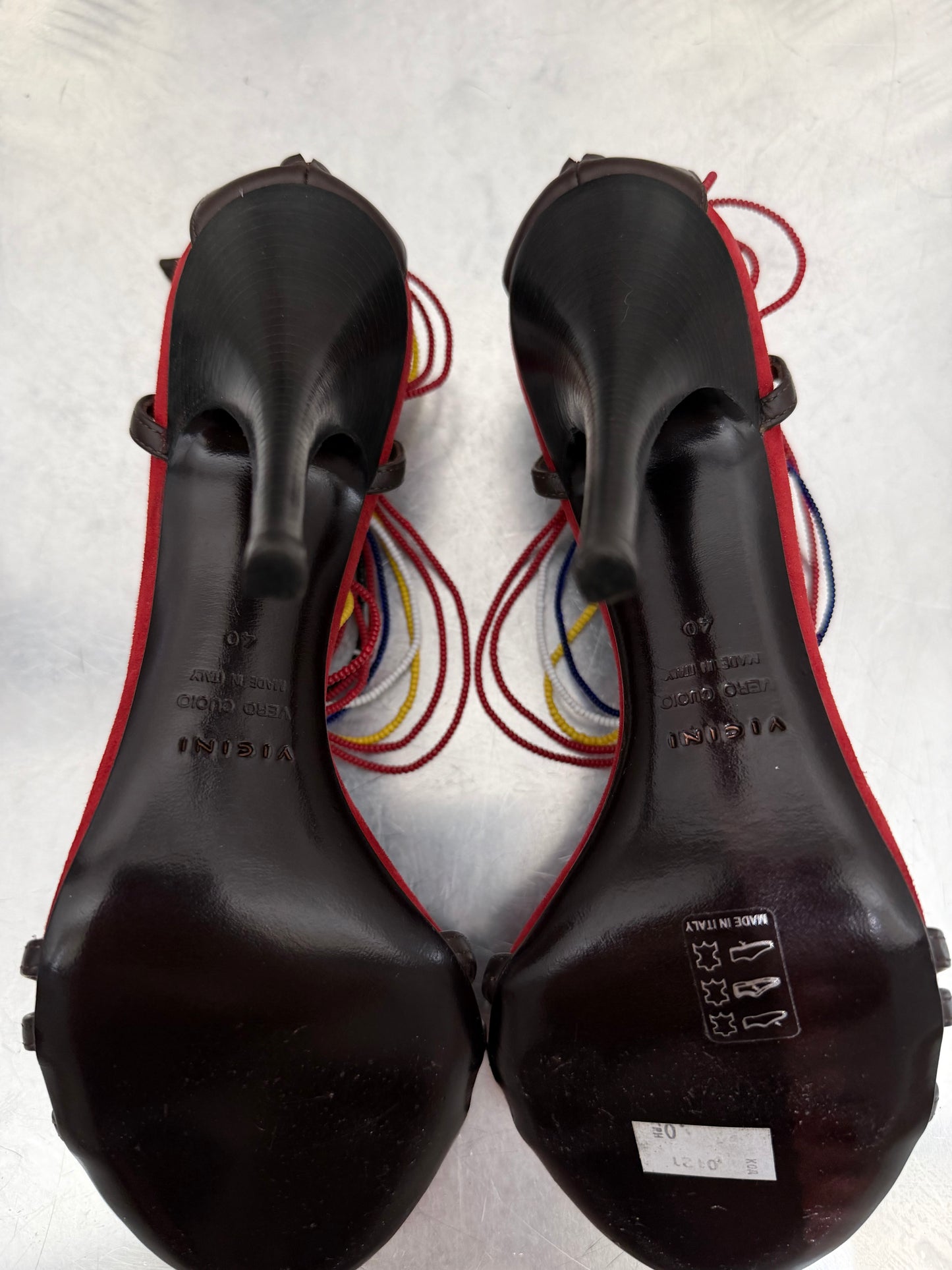 Vintage Vicini heeled sandals TWINKLING GLOBAL