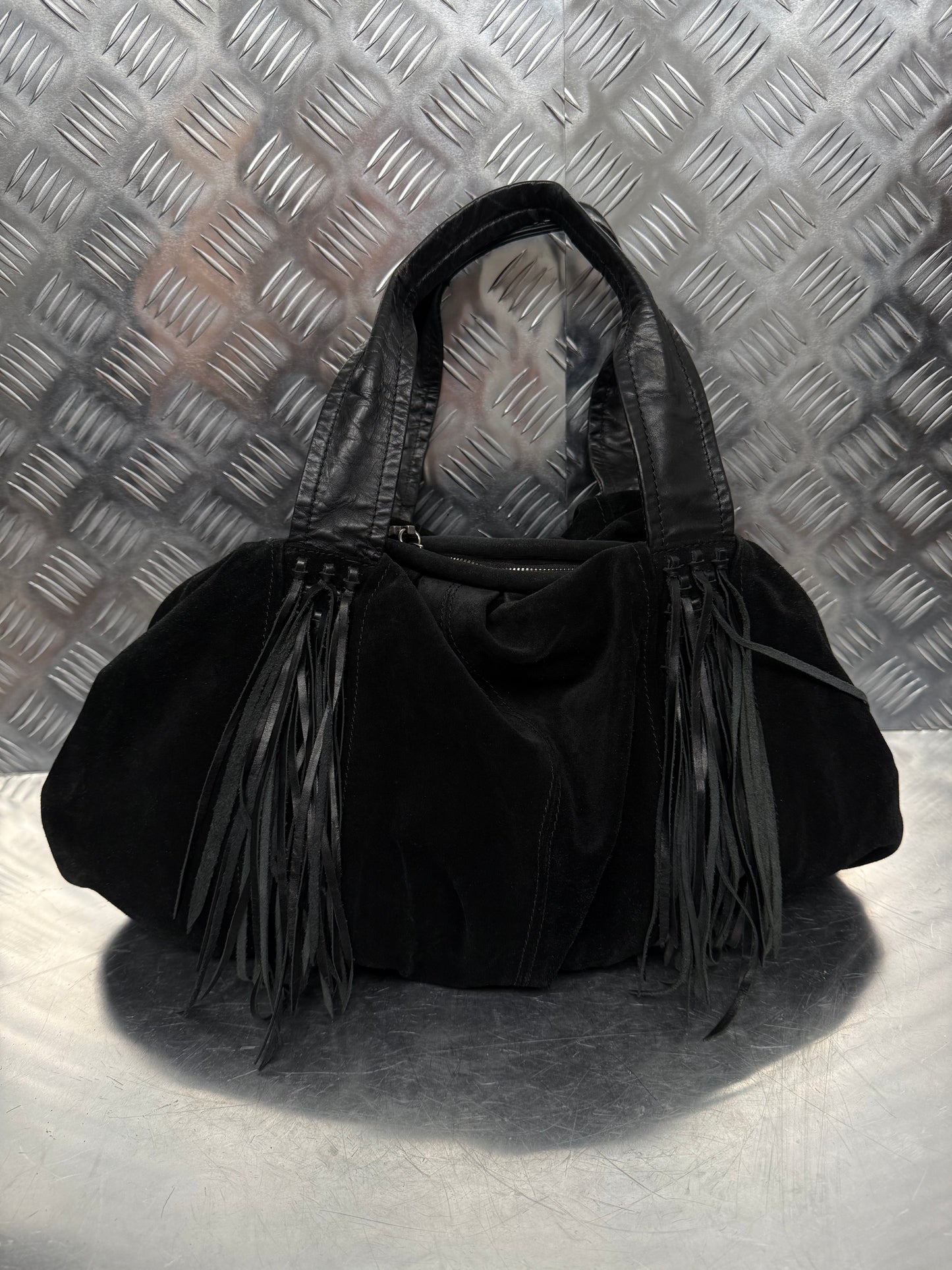 Vintage Casadei suede fringe bag TWINKLING GLOBAL